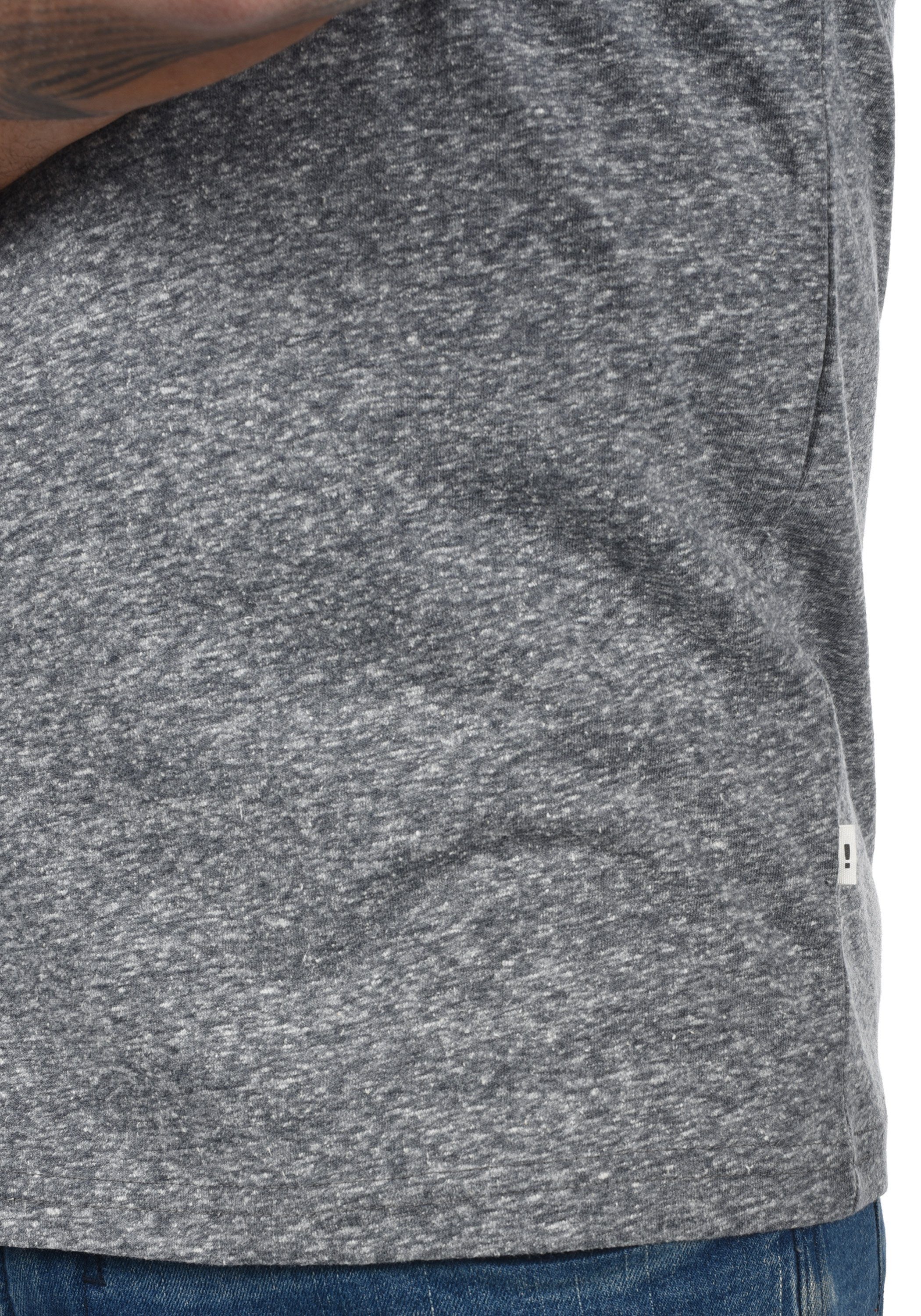 SDAlarus Blue Insignia V-Ausschnitt V-Shirt T-Shirt mit Melange (8991) !Solid