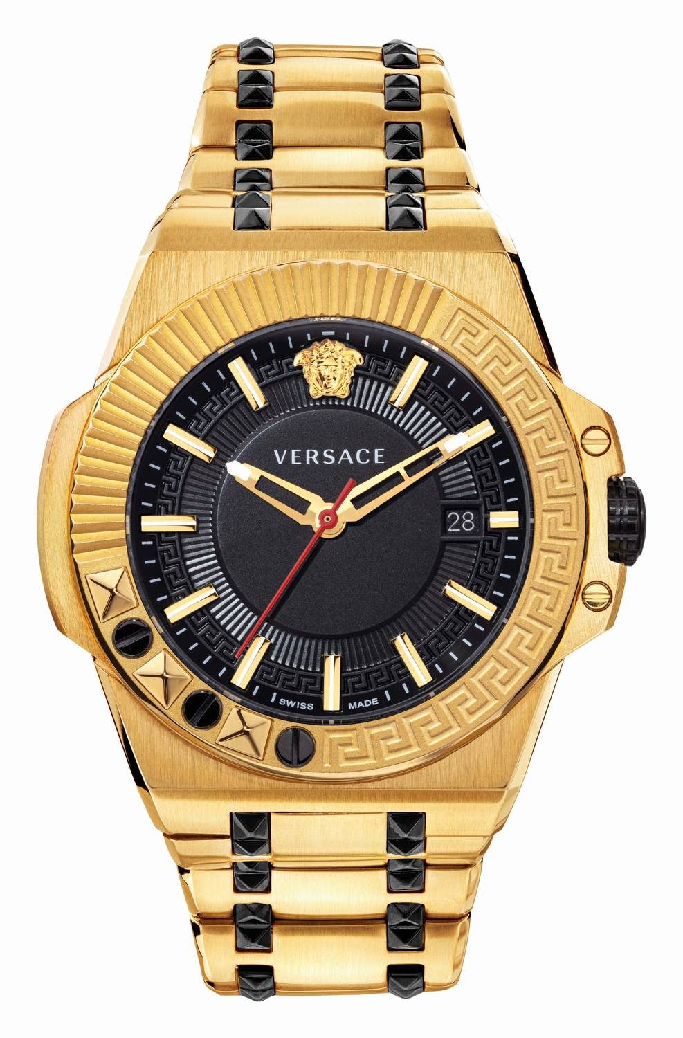 Versace Schweizer Uhr CHAIN REAC, Mit Echtheitskarte und CLG Sicherheitsnummer