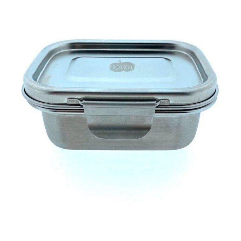 Brotzeit Lunchbox Lunchbox Buddy 0,55 l silber, Edelstahl 18/8, BPA-frei, Lunchbox Buddy, 14,00cm, Edelstahl 18/8, silber