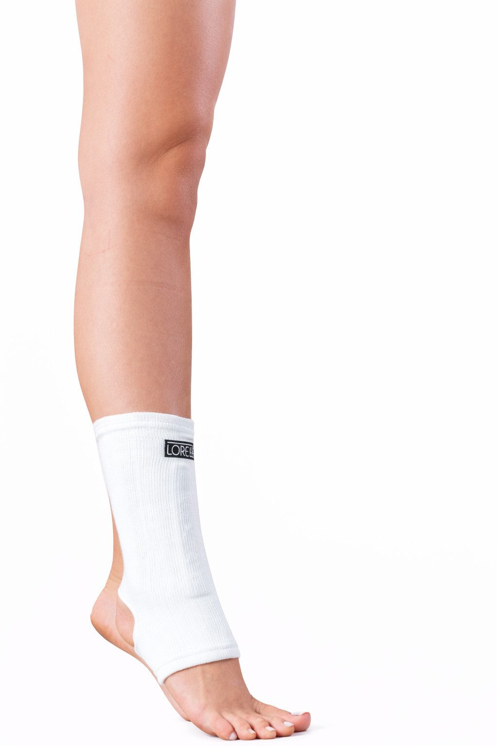 Lorey Medtec Fußbandage Biomagnetische Sprunggelenkbandage – Knöchelstütze ohne Spitze & Ferse