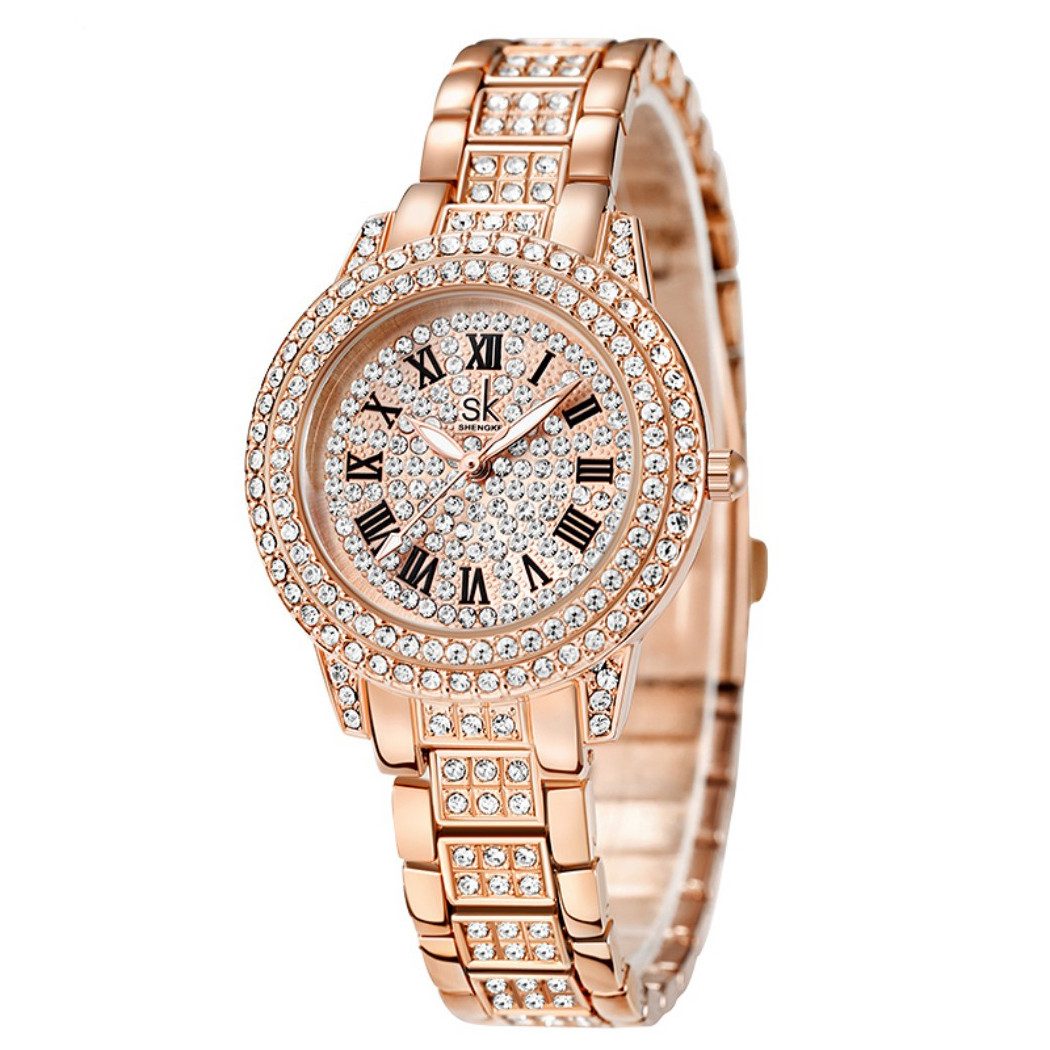 Forrlite Quarzuhr Quarzuhr, Armbanduhr, Damenuhr, Multifunktionsuhr Armband günstig online kaufen