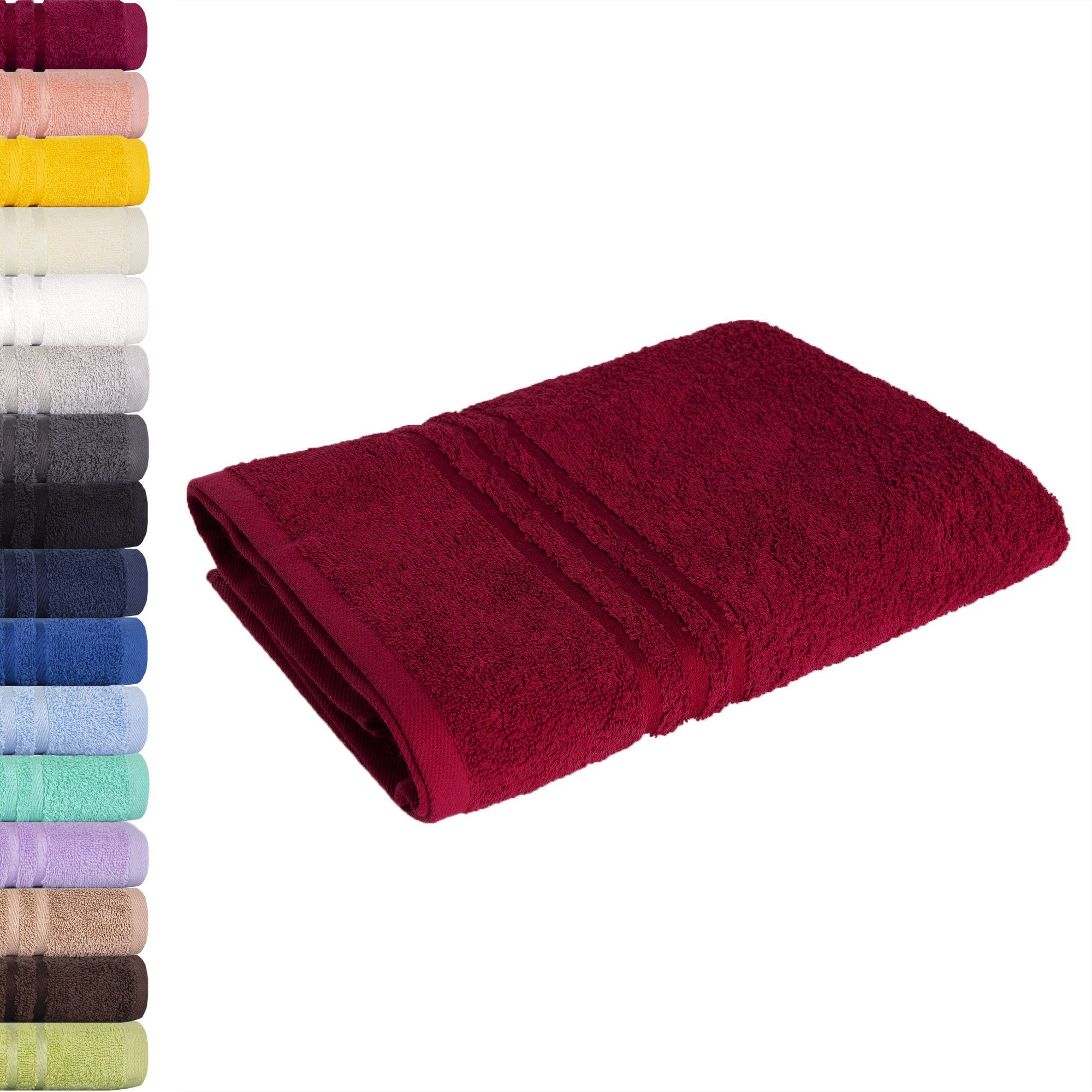 Lavea Handtuch Set saugstarke Frottierserie Elena, günstig online kaufen