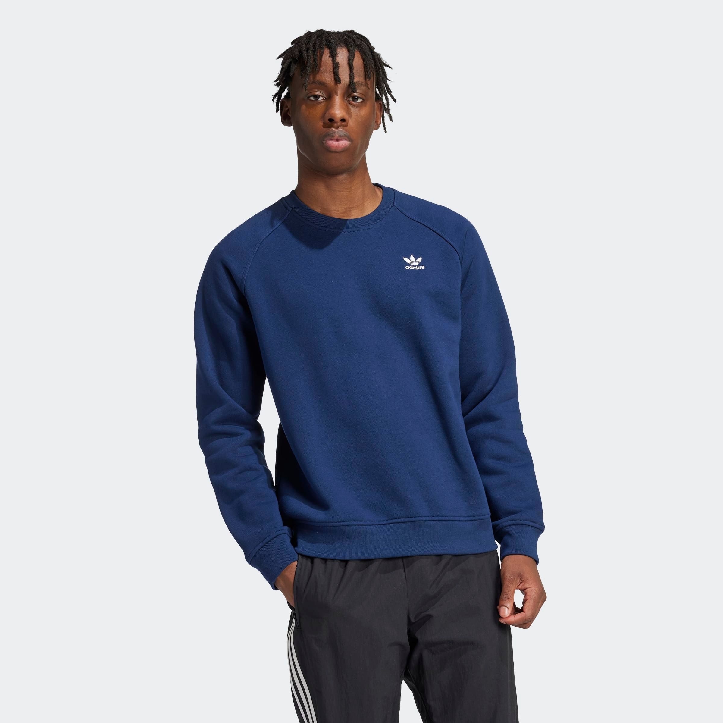 adidas Originals Sweatshirt ESS CREW Essentials Pullover, weiche Innenseite günstig online kaufen