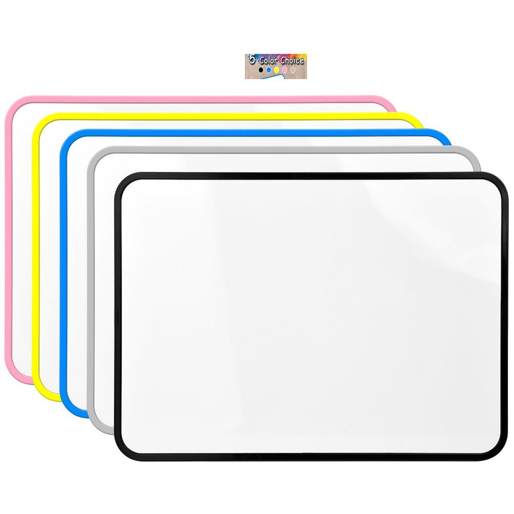 euroharry Whiteboard Dry Tafel A4 Kleines Erase Magnetisch Schwarz Handschrift Mini Whiteboard Marker
