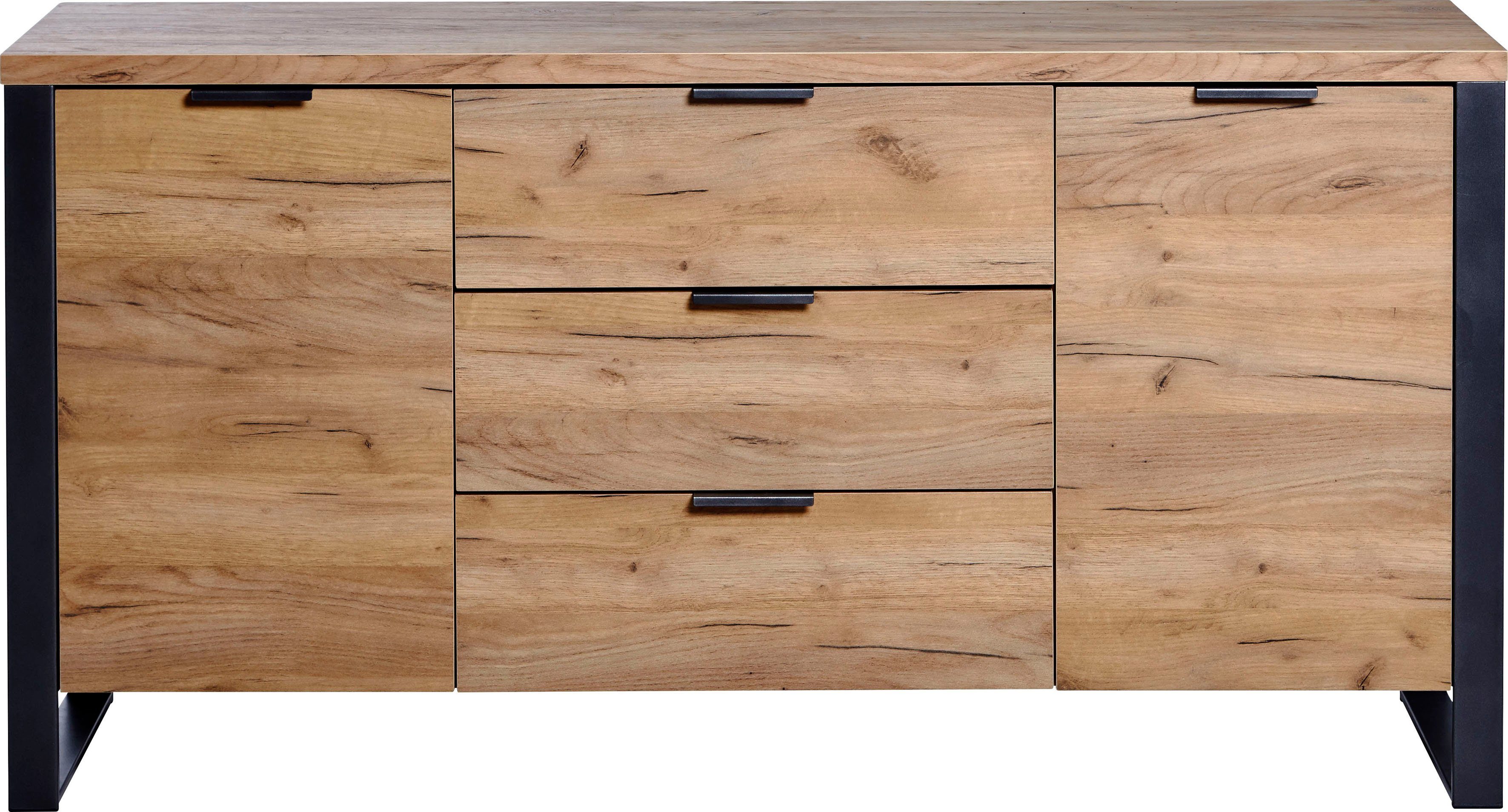 Jahnke Sideboard LOOP SB 150 (1 St), mit 2 Türen + 3 Schubladen, Breite ca. 150 cm