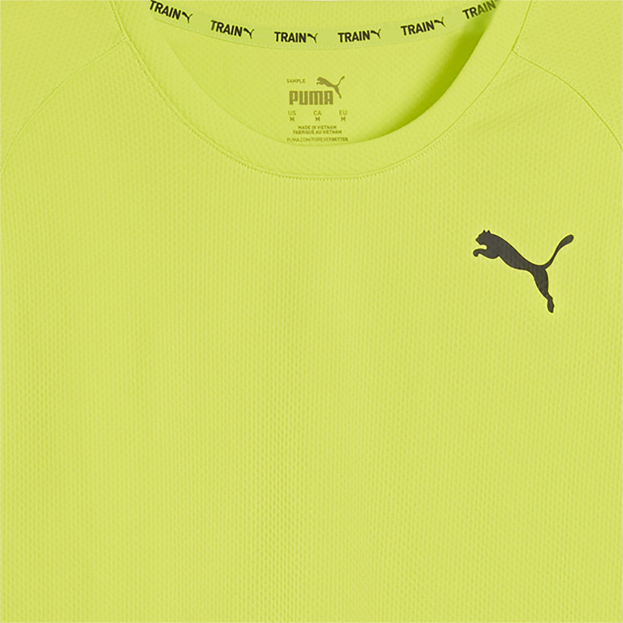 Pow Ultrabreathe Green PUMA Trainingsshirt PUMA T-Shirt FIT Erwachsene Lime
