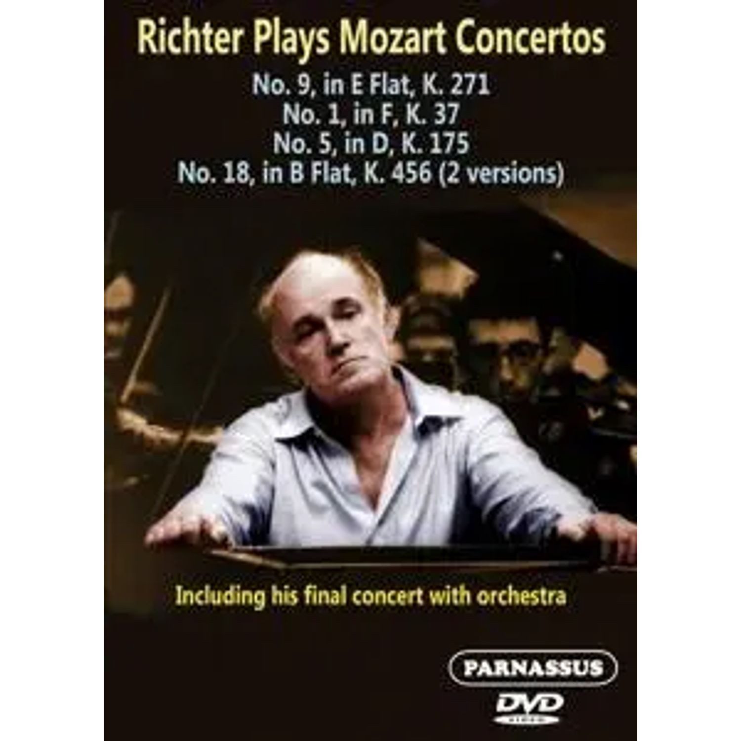 DVD Richter plays Mozart Concertos