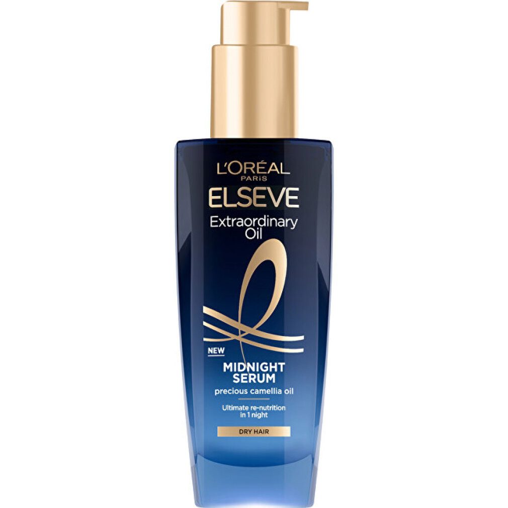 L'Oreal Deutschland Haarpflege-Set Midnight Serum für tiefenwirksame Haarpflege