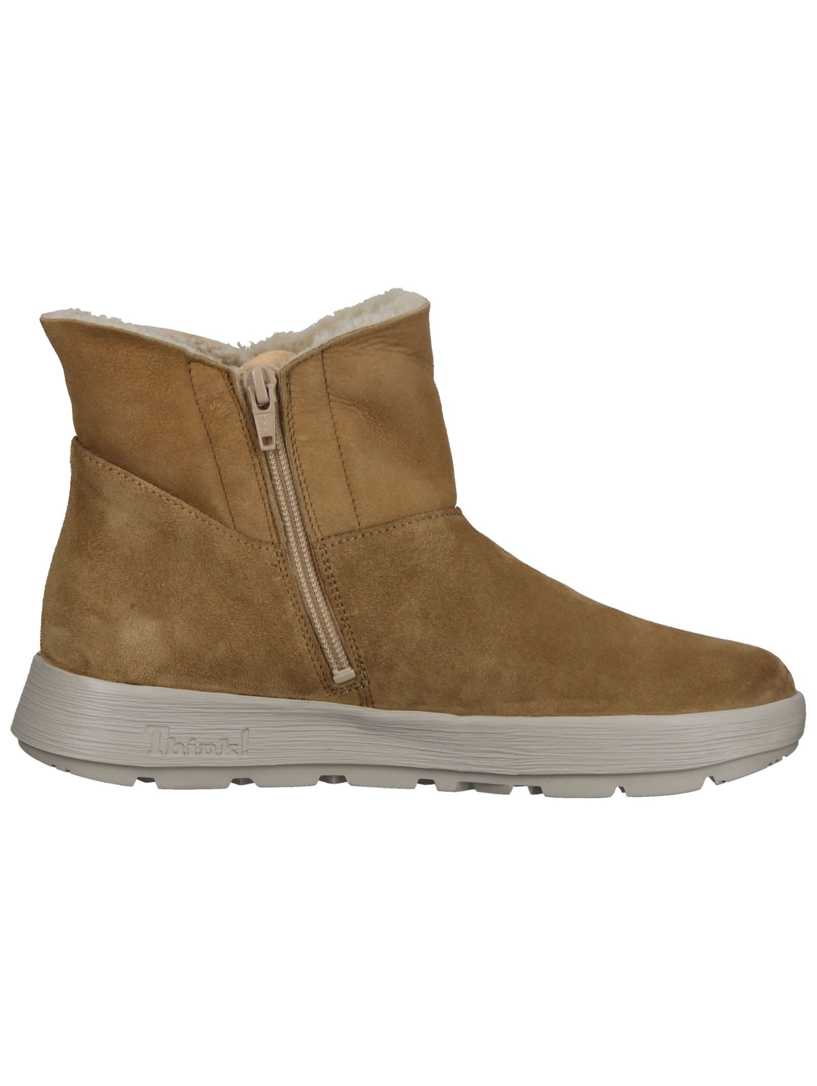 Think! Think! Stiefelette Veloursleder Stiefelette
