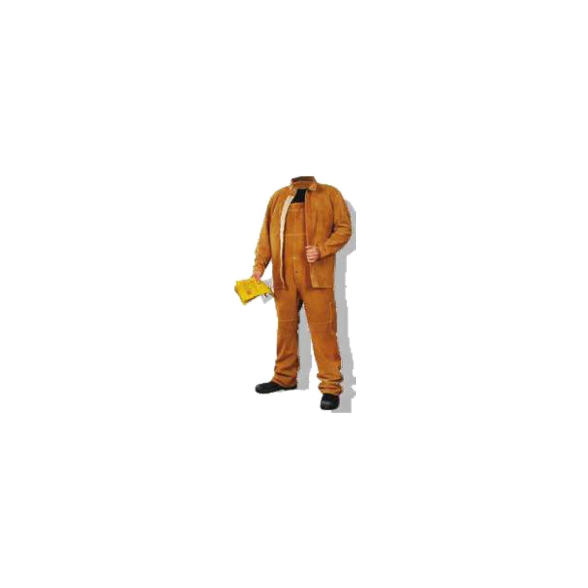 Hase Schweißerschürze Hase Schweißerjacke York Brown Größe XXXL