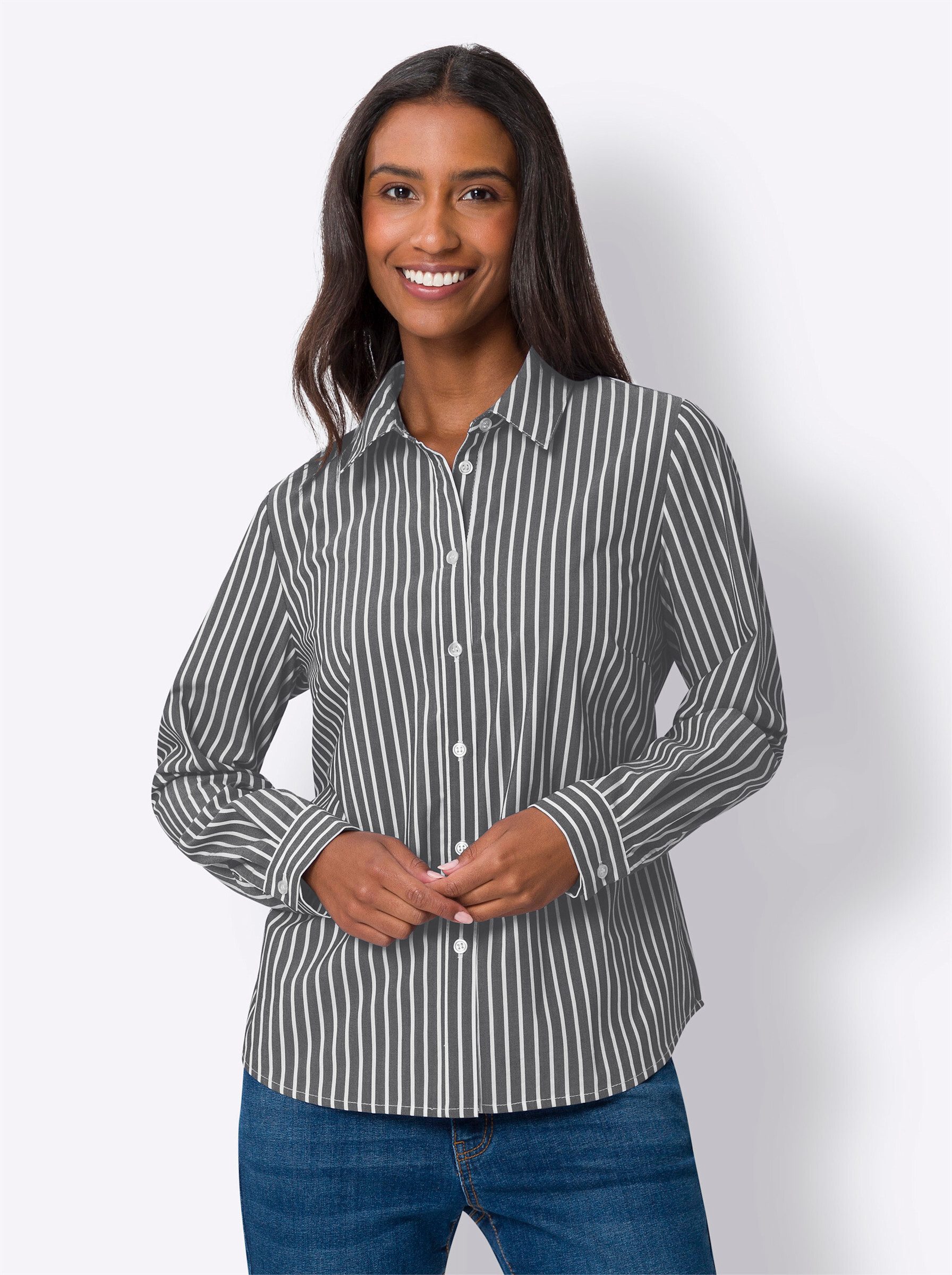 heine Klassische Bluse Hemdbluse günstig online kaufen