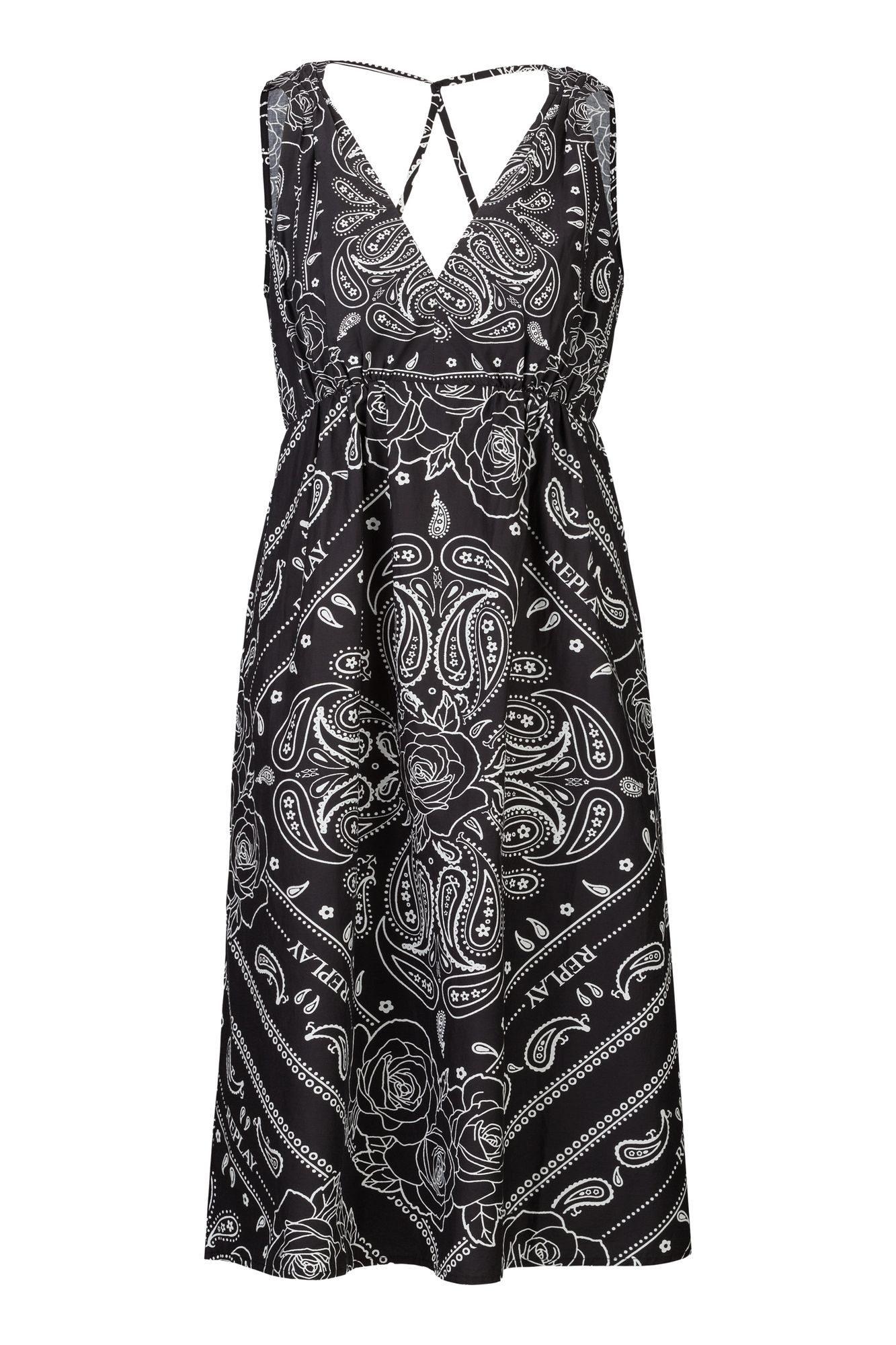 Sommerkleid ALL OVER PRINTED COTTON POPLIN