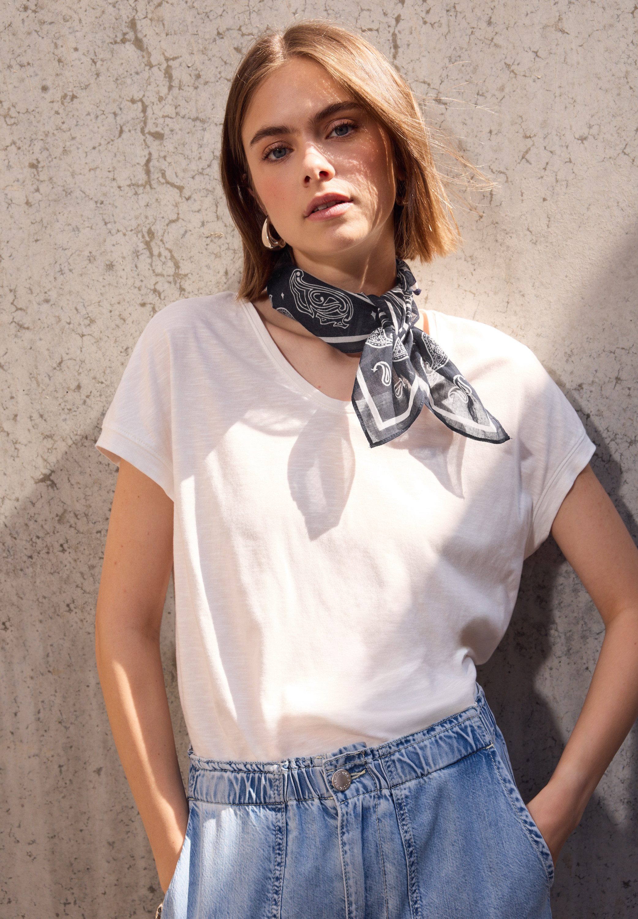 STREET ONE STUDIO Halstuch, kuschelig günstig online kaufen