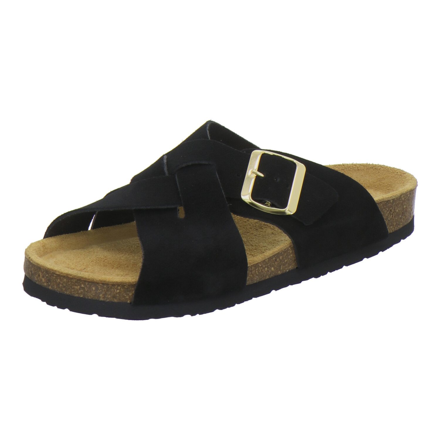 AFS-Schuhe 214197 modische Pantolette für Damen mit Fußbett, bequeme Sandal günstig online kaufen
