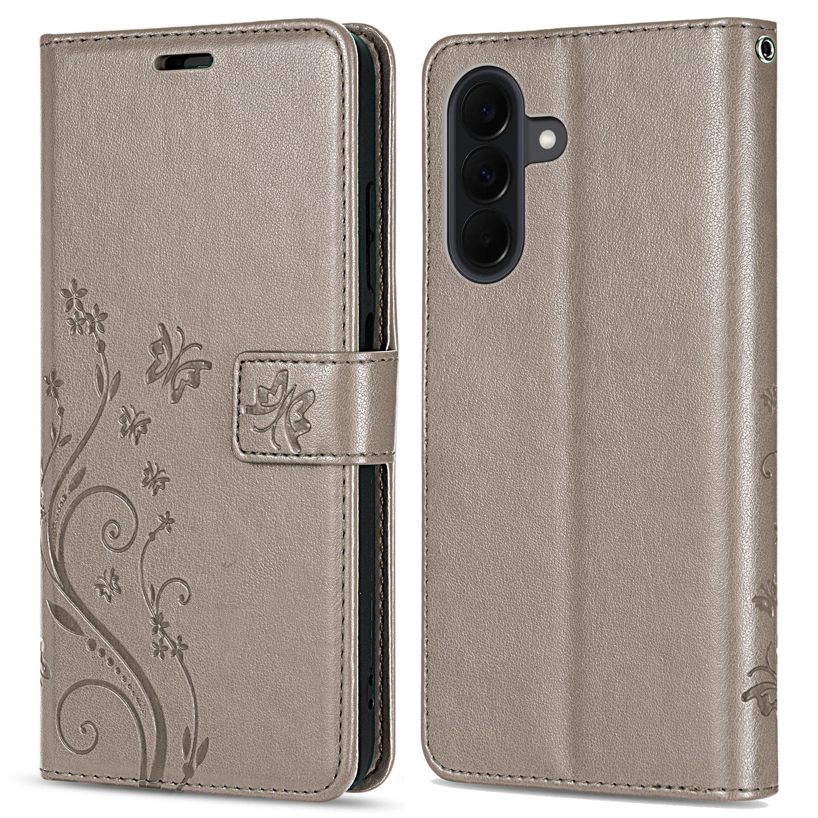 betterfon Handyhülle für Samsung Galaxy Modelle Klapphülle mit Kartenfächern, Bookstyle-Hülle mit Magnetverschluss, Smartstand & Kunstleder – Bild 4 von 5