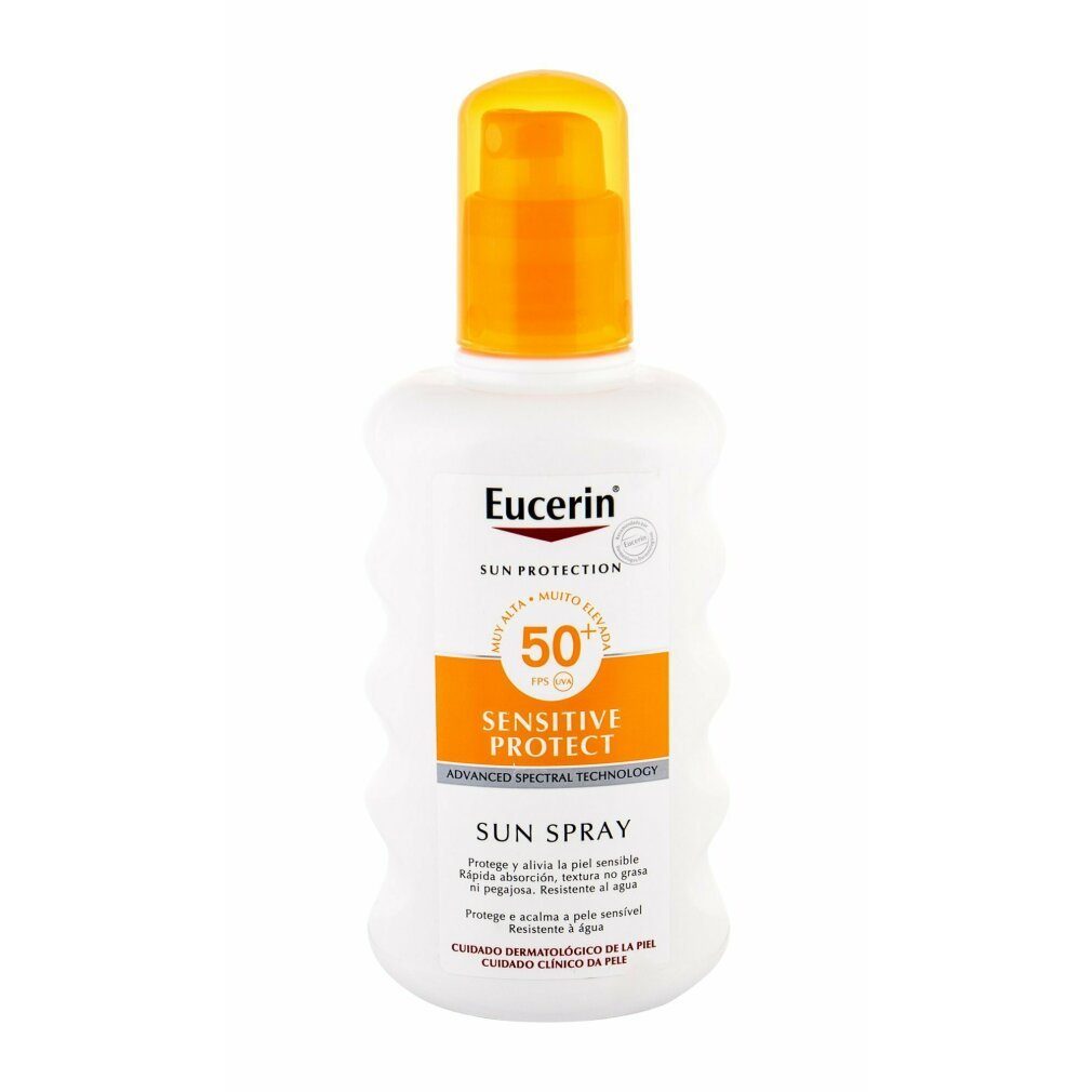 Eucerin Körperbürste Eucerin Sensitive Protect Sun Spray SPF50+ 200 ml