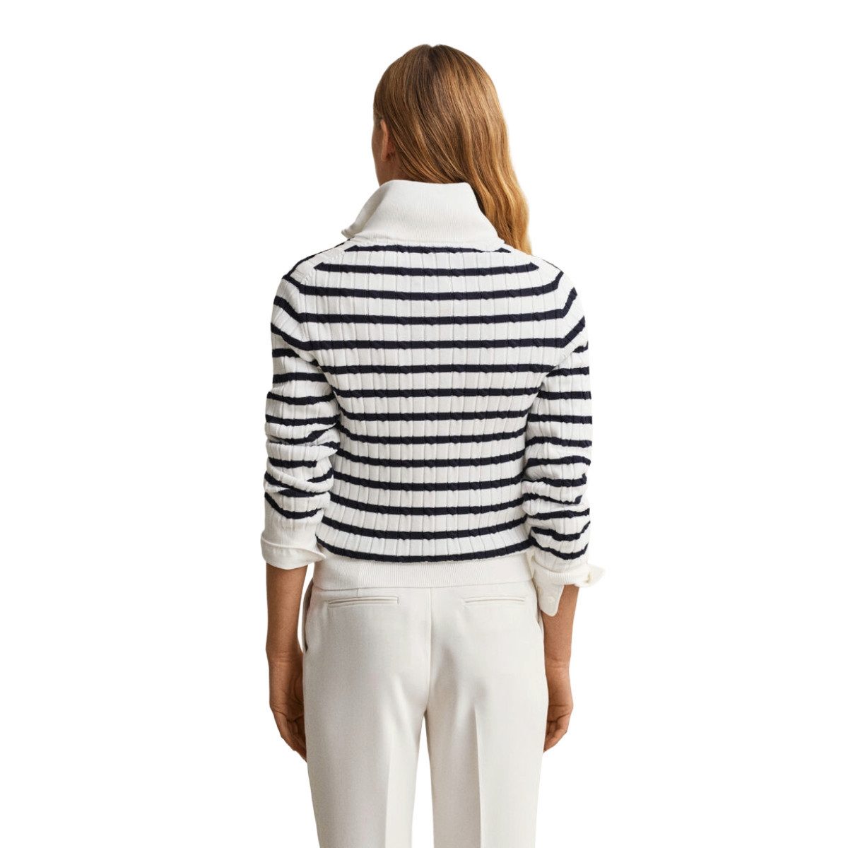 Gant Troyer 4800108 Damen maritimer Slim Fit Troyer