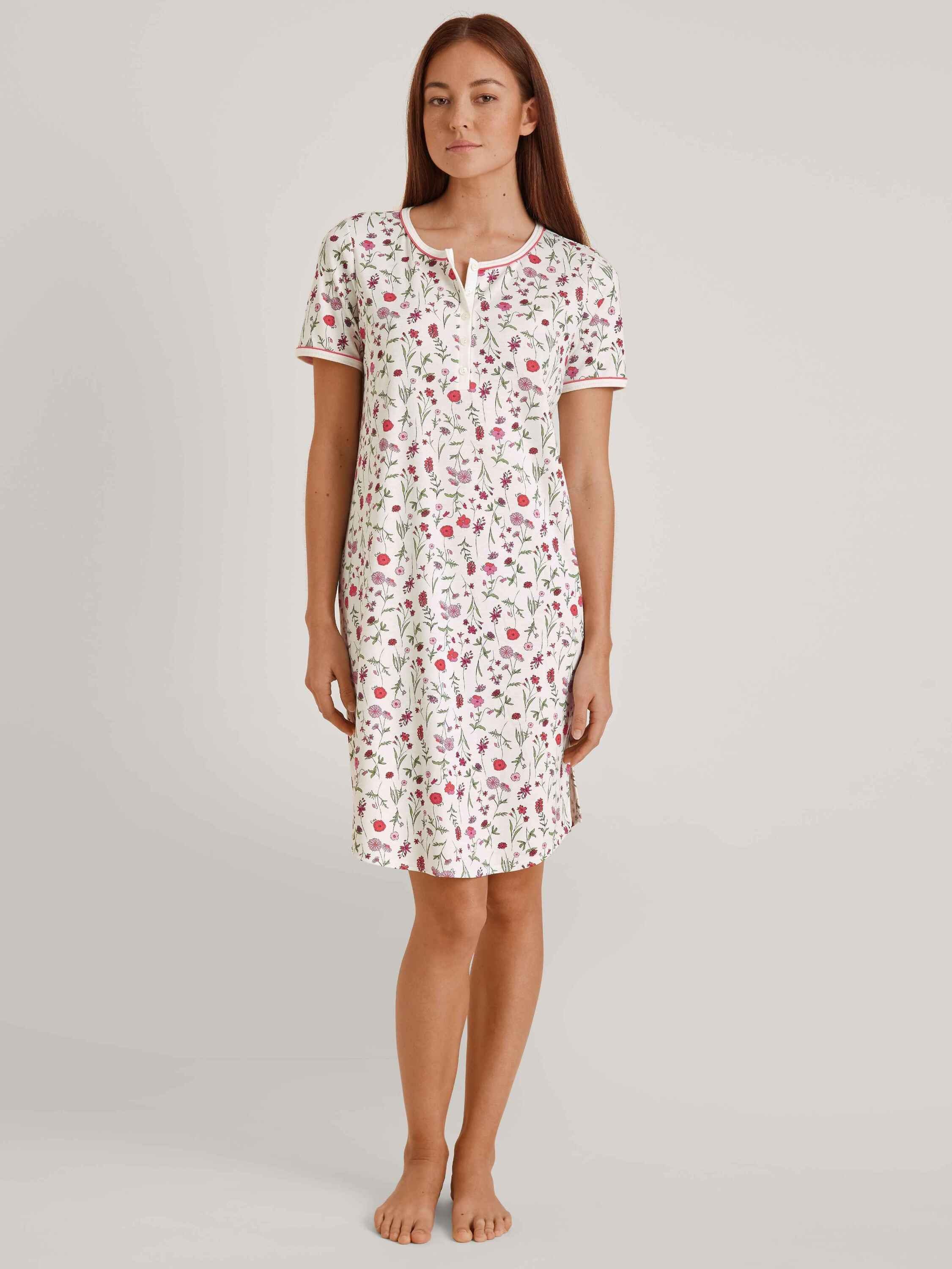 CALIDA Sleepshirt Sleepshirt, Länge porcelain rose 95cm (1-tlg)