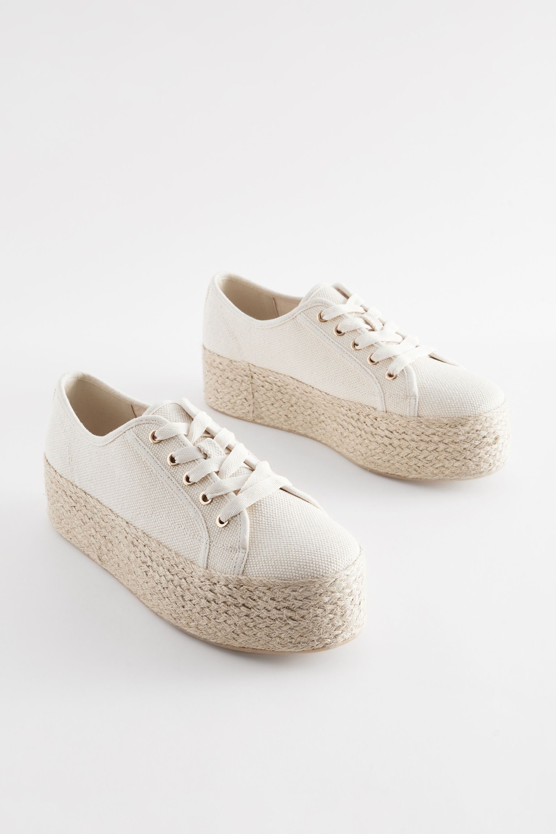 Next Forever Comfort® Espadrille Plateau-Sneaker Sneaker günstig online kaufen