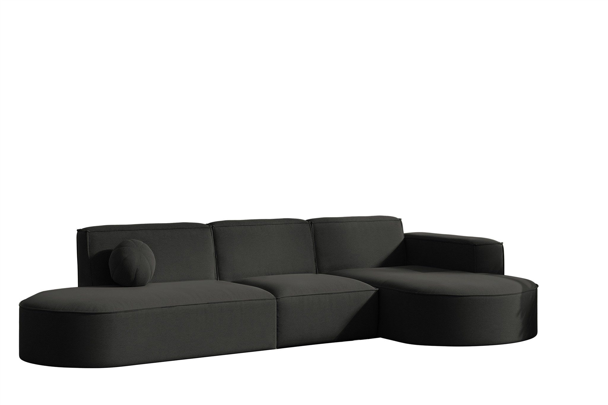 Fun Möbel Loungesofa Gartenmöbel Gartensofa Ecksofa SUNDAY, inkl. 1 Zierkissen, Wetterfester Stoff