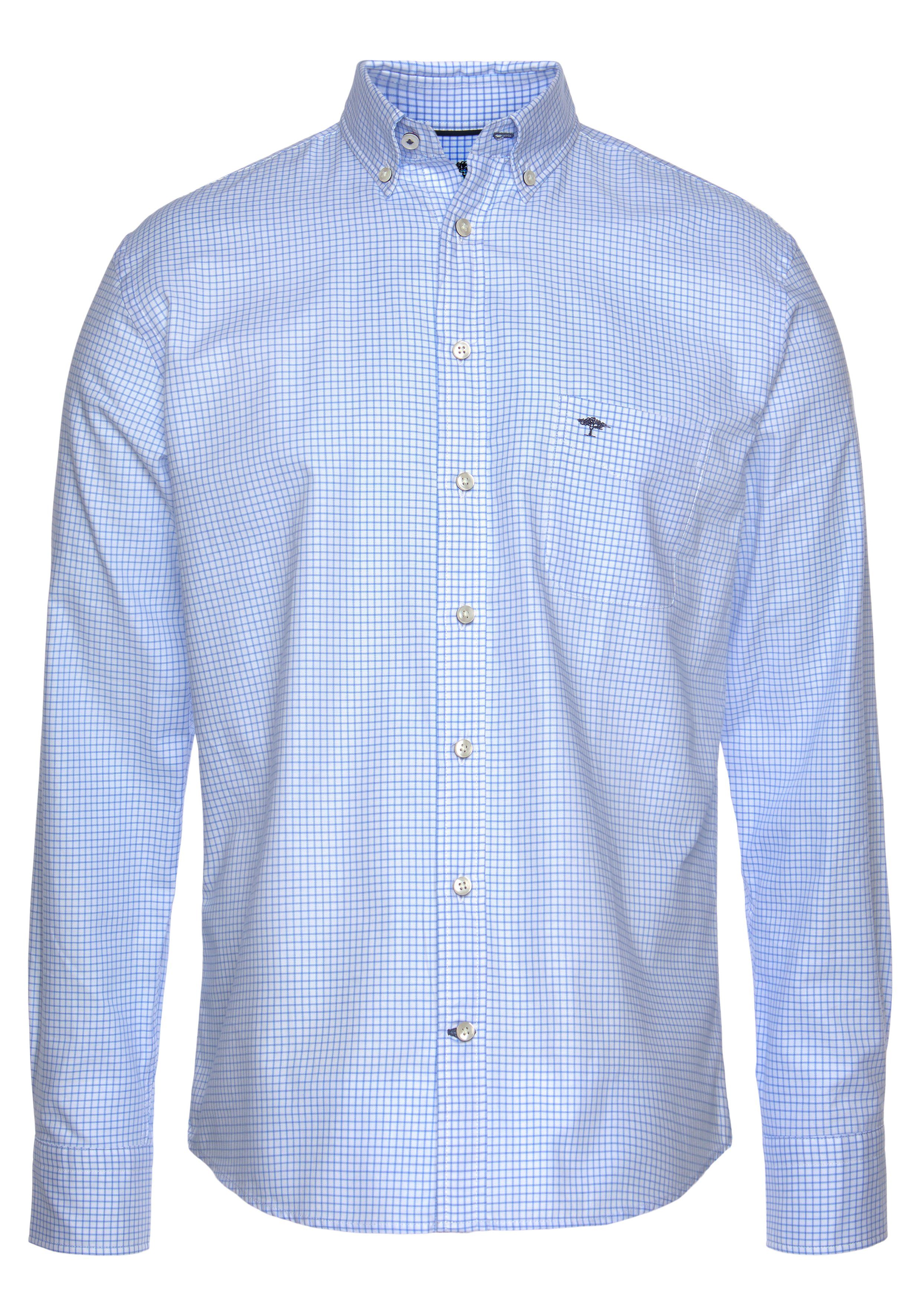 FYNCH-HATTON Langarmhemd mit Button-Down-Kragen