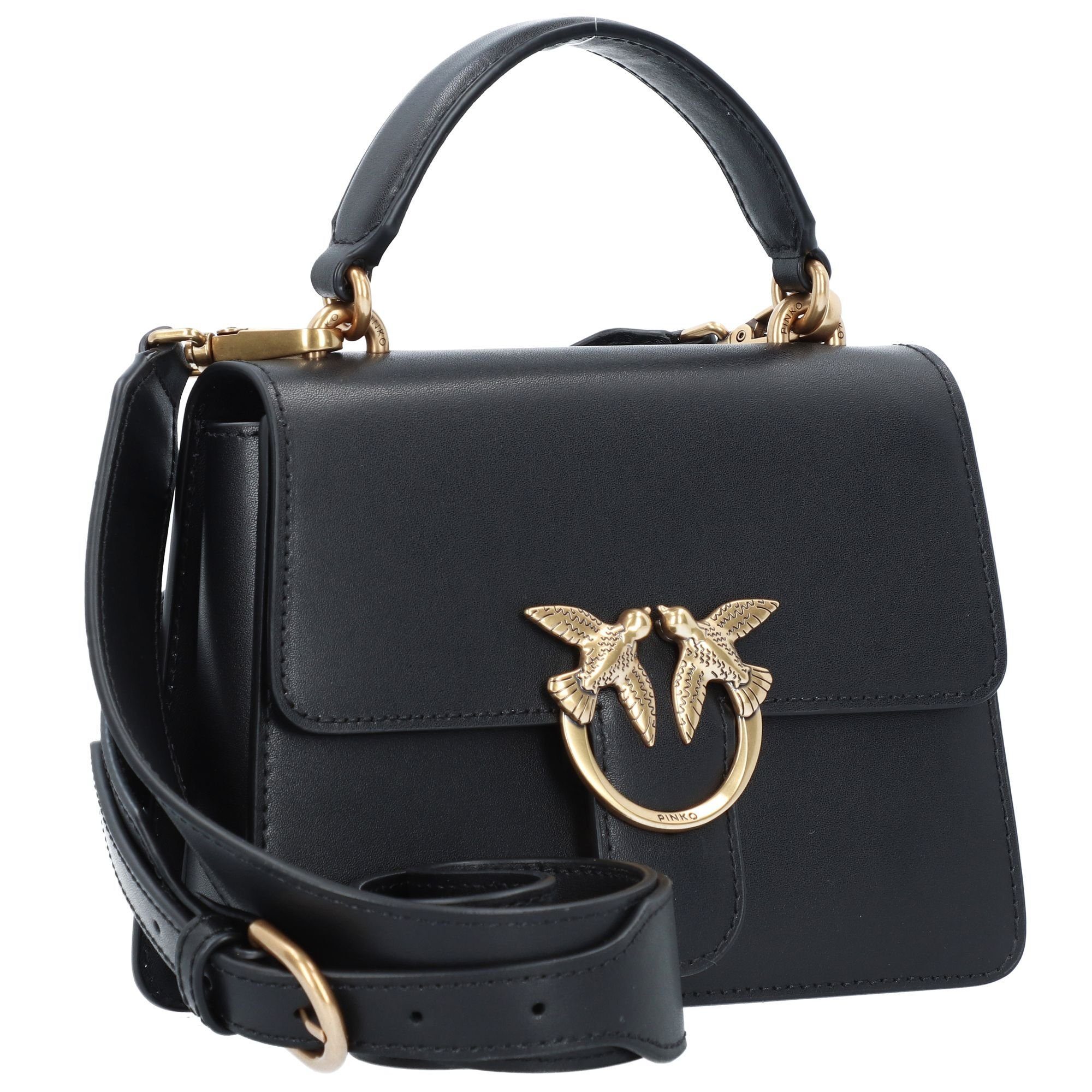 PINKO Henkeltasche Love One, Leder