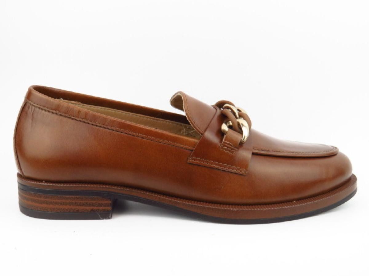 cuoio Kette Hochfrontpumps