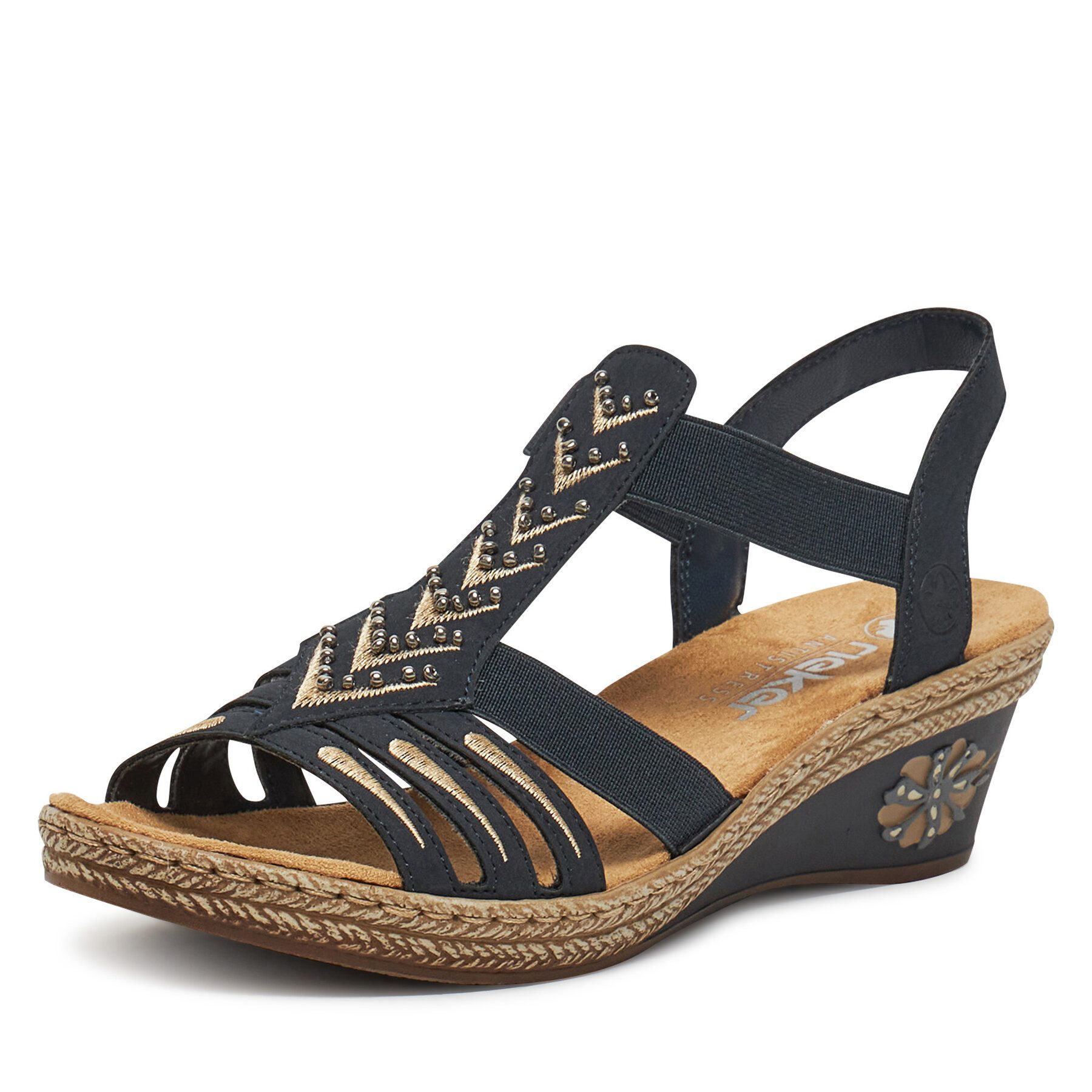 Rieker Rieker Damen-Sandalen Marineblau V2461-14 Sandale