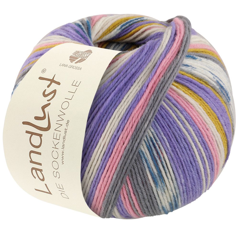 LANA GROSSA LANDLUST DIE SOCKENWOLLE 6-fach 150 g Häkelwolle, 390 m (Die Landlust Sockenwolle in der 6-fach Version), 150 g