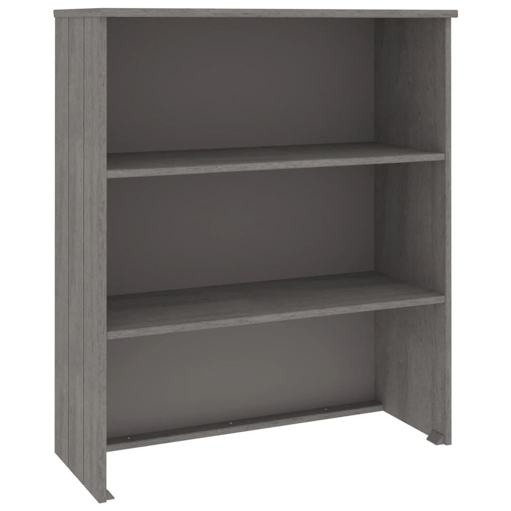 vidaXL Highboard Highboard-Oberteil HAMAR Hellgrau 85x35x100 günstig online kaufen