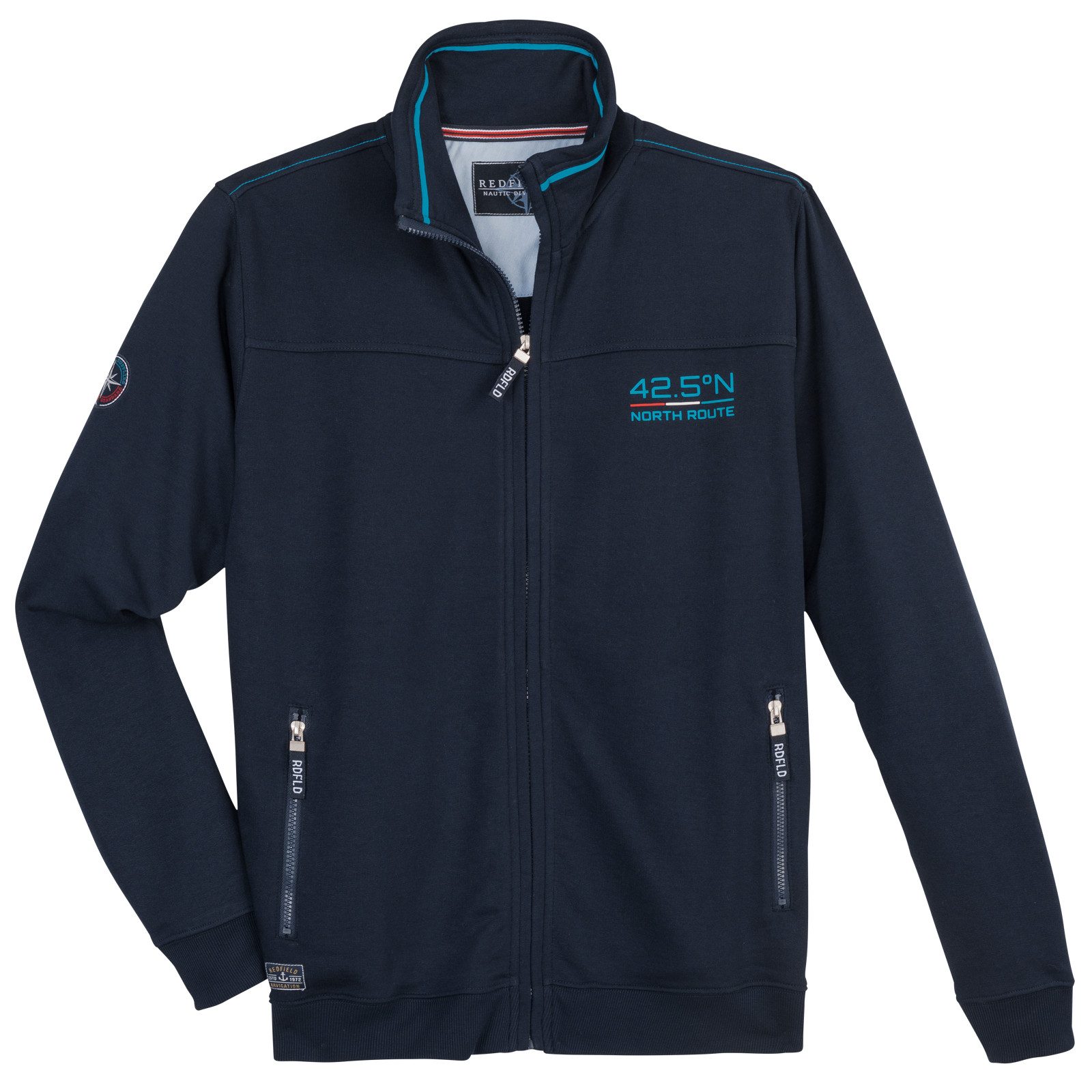 Sweatshirt Sweatjacke dunkelblau Dunkelblau