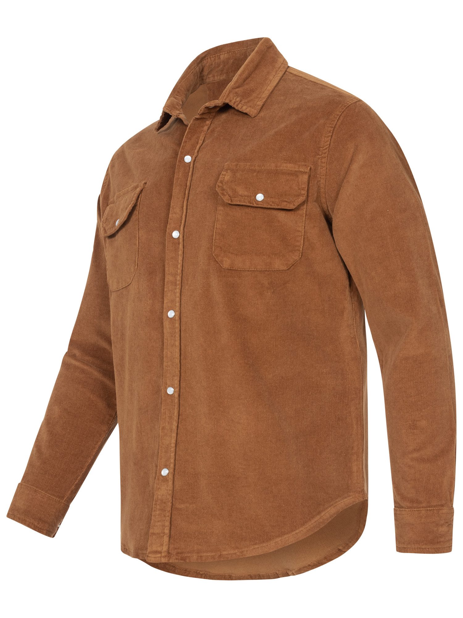 Rock Creek Outdoorhemd Cordhemd Herren Hemd H-412 Langarm, Kentkragen – Bild 2 von 5