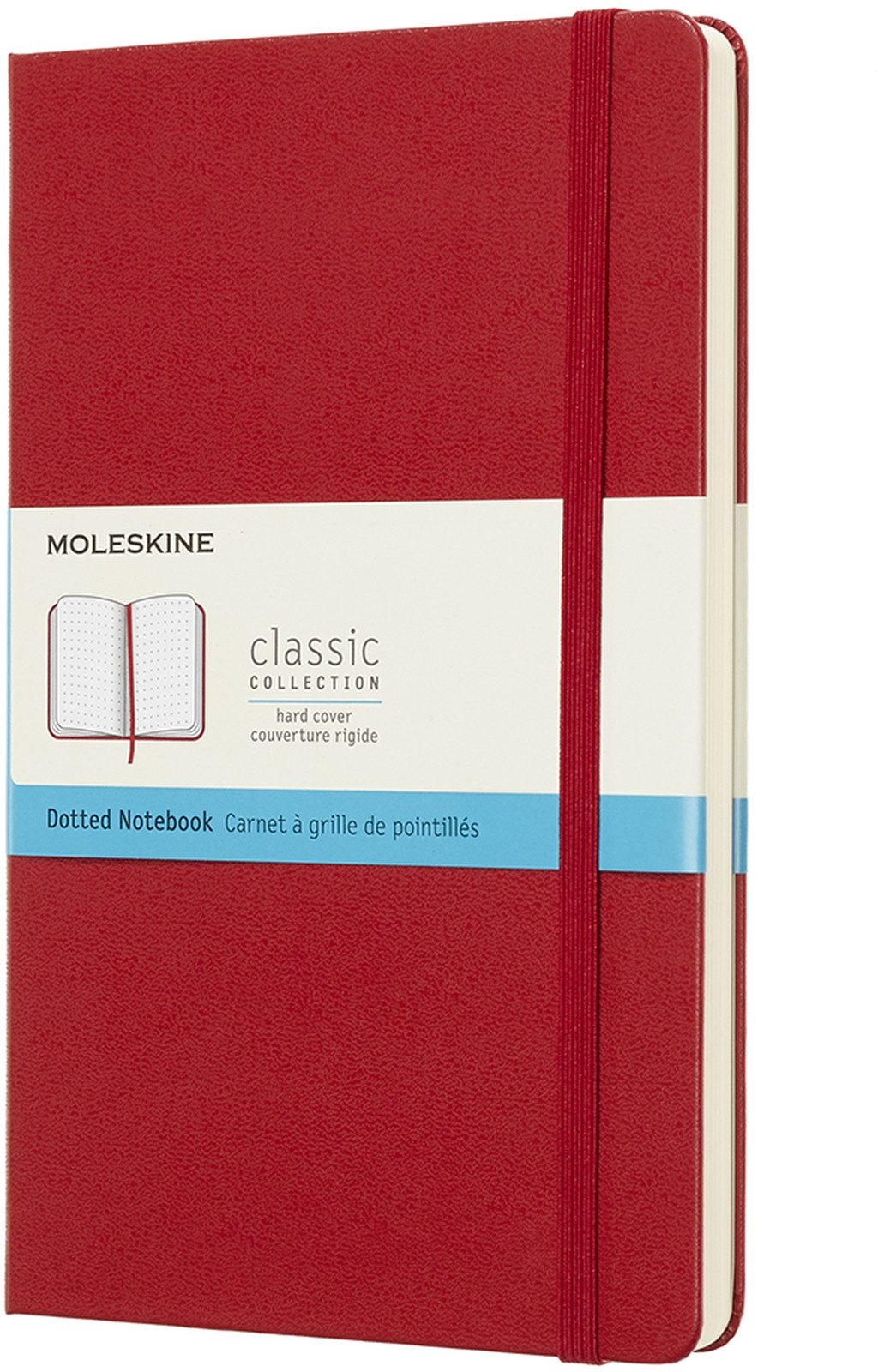 MOLESKINE Notizbuch Notizbuch Large A5 Punktraster Hardcover 120 Blatt scharlachrot