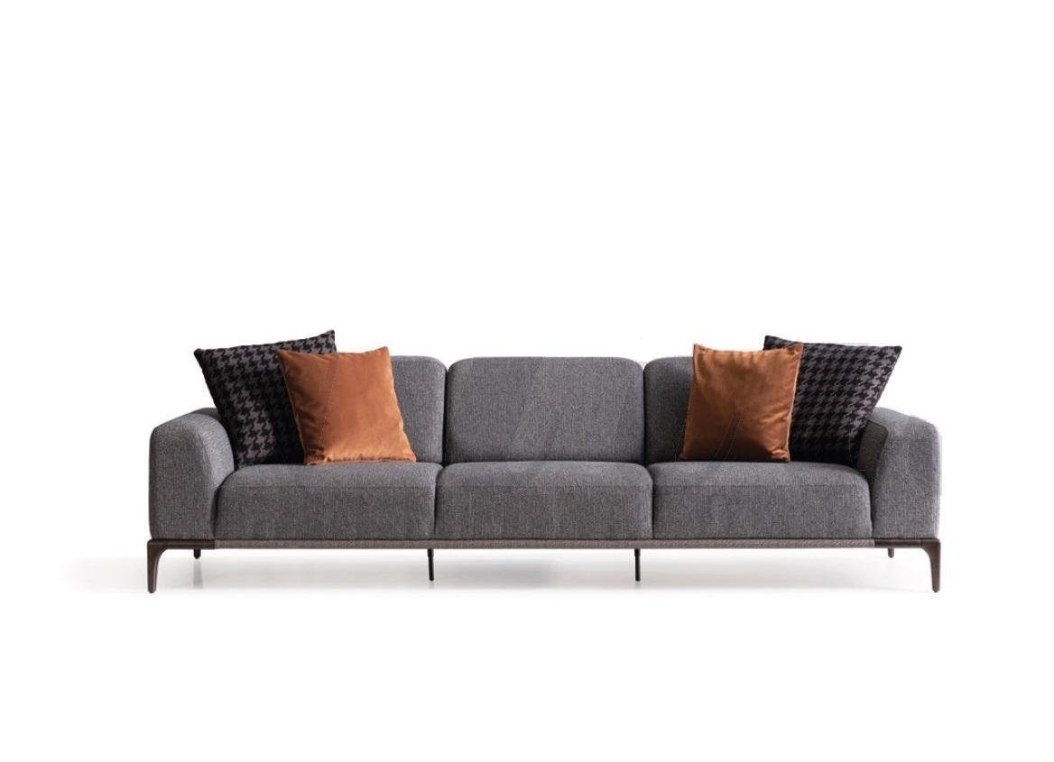 Design Sofa, JVmoebel Sitzer Wohnzimmer Stil neu Grau 4 Farbe Möbel Moderne Sofa