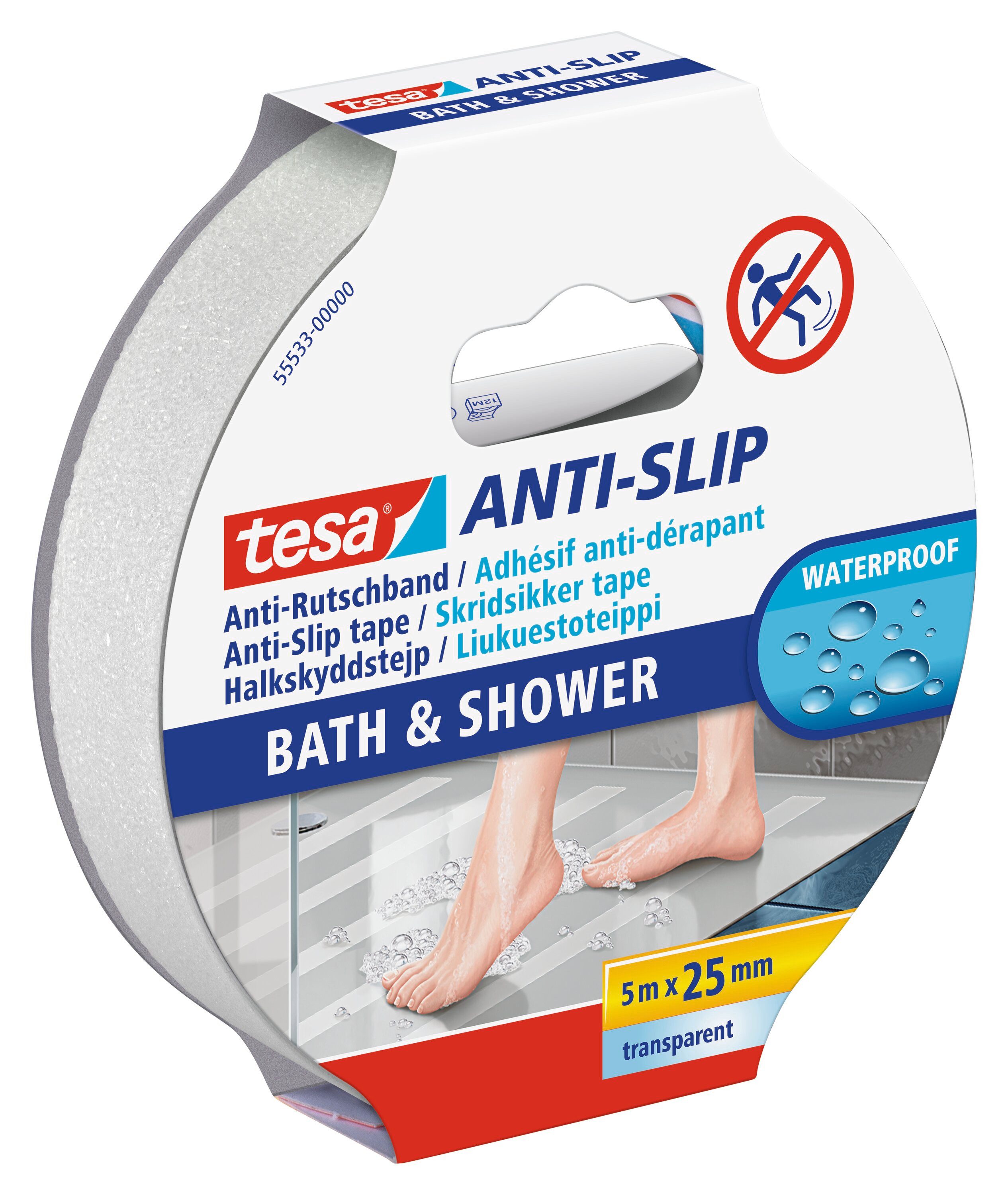 tesa Verlegeband ANTI-SLIP Economy Gewebeband (Packung, 1-St) Anti-Rutsch K günstig online kaufen
