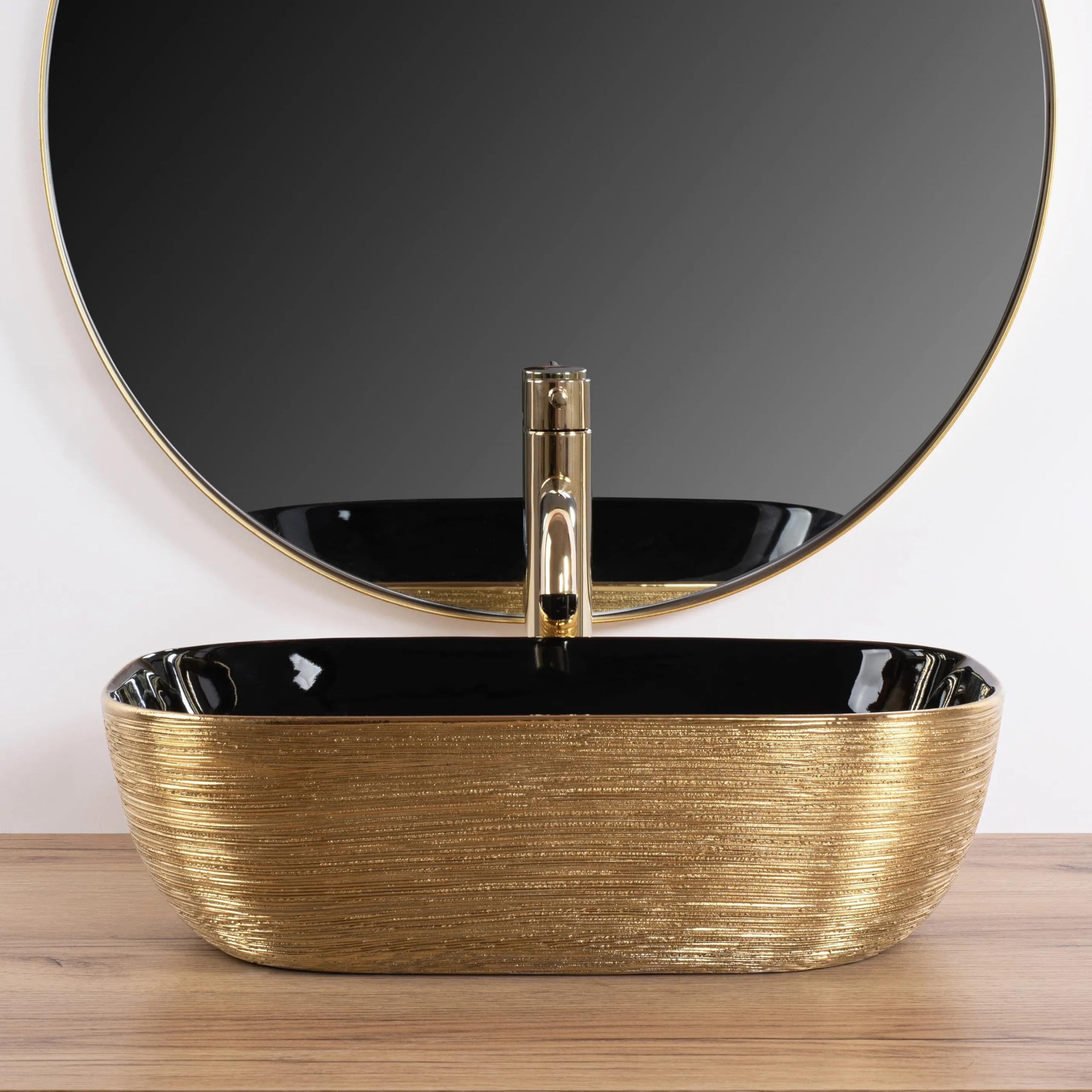 GTM Design Aufsatzwaschbecken BELINDA Modern Waschbeckenm günstig online kaufen