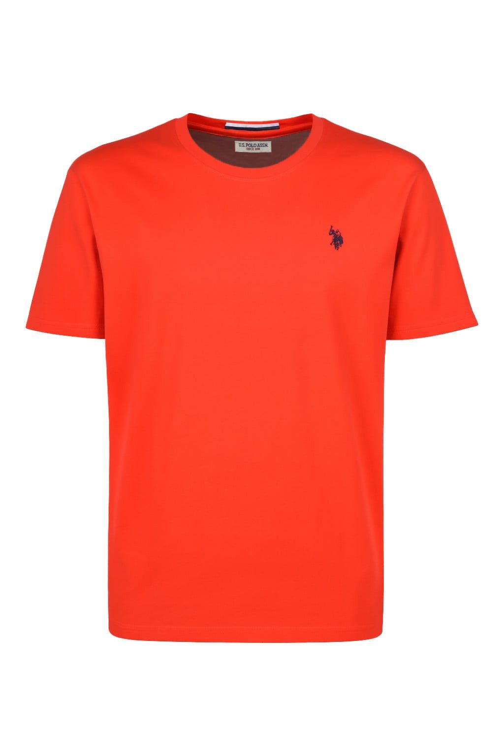 T-Shirt US16025 (Baumwolle) rot Herren