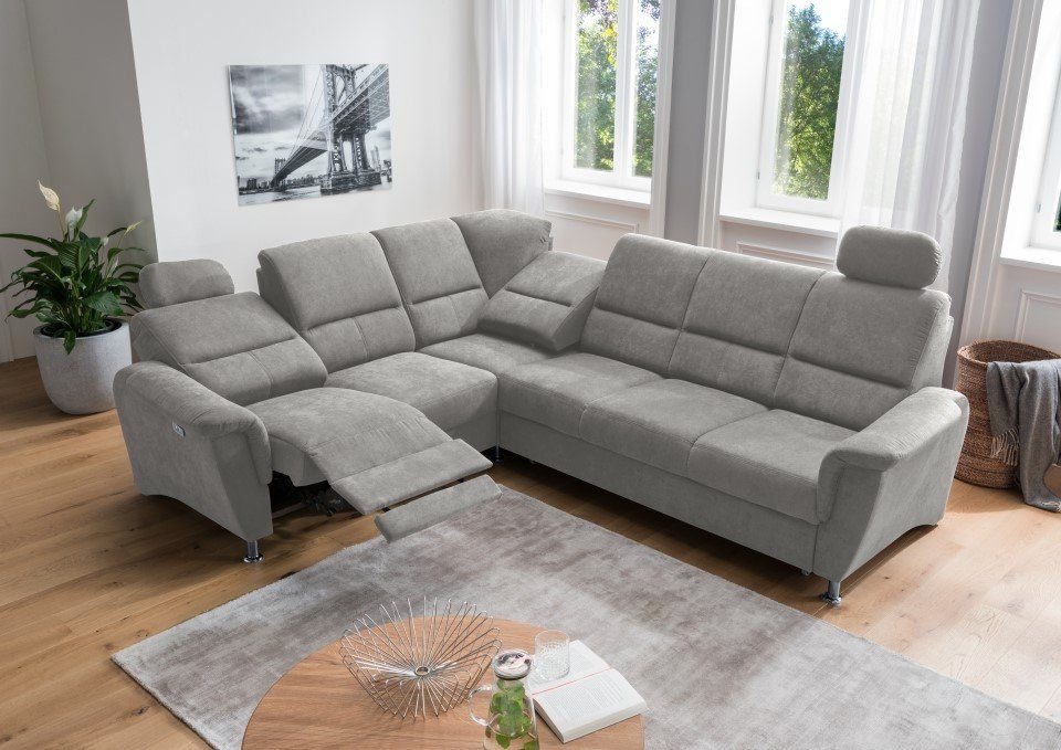 Myhomelando Ecksofa Paris, mit elektronischer Relaxfunktion, günstig online kaufen