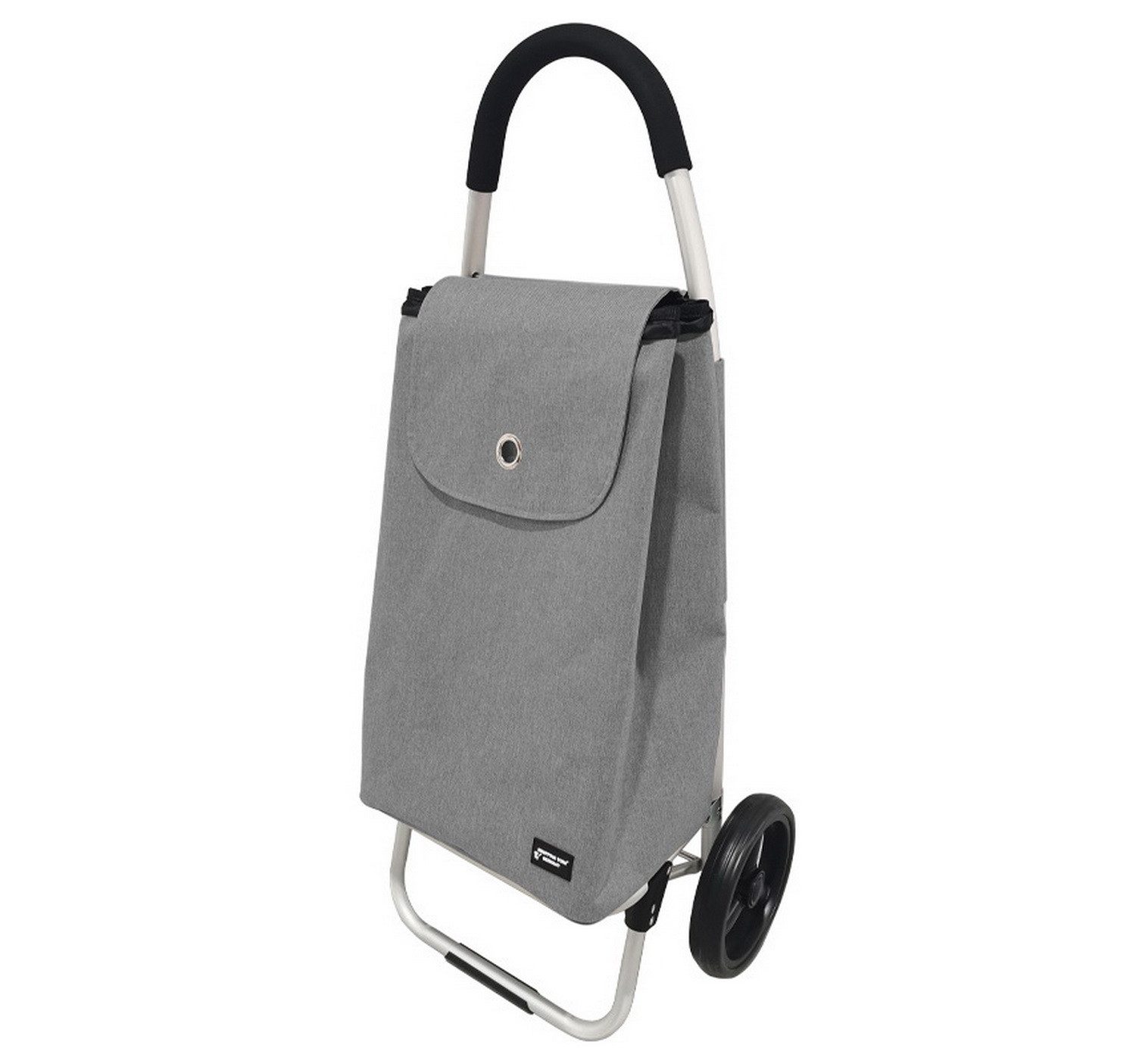 Gustav Voss Einkaufstrolley Aluminium Einkaufs-Trolley fahrbare Einkaufstasche Einkauf-Tasche, 44 l