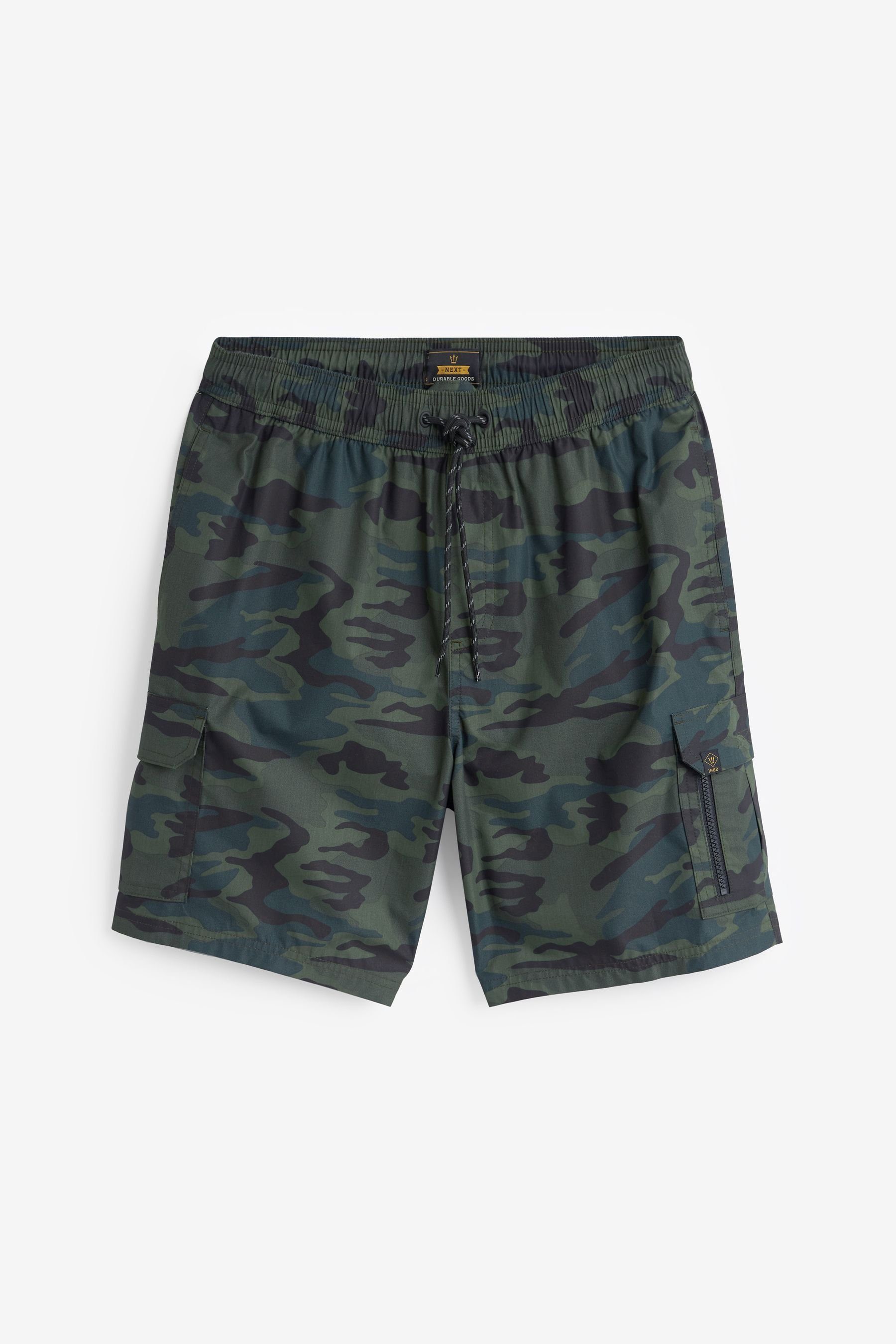 Next Badeshorts Cargo-Badeshorts (1-St) Camouflage