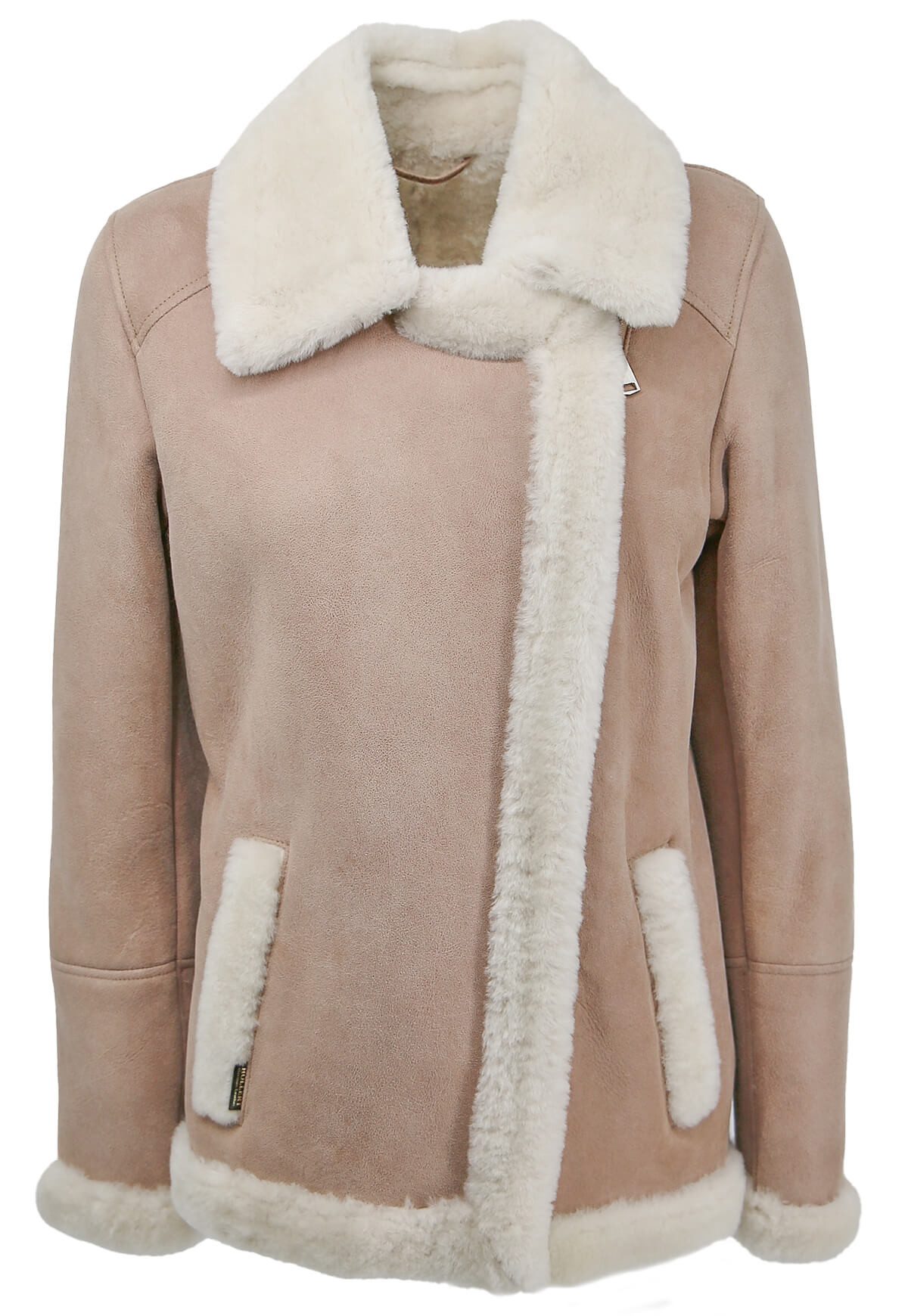 Hollert Winterjacke Lammfelljacke - OLA BEIGE