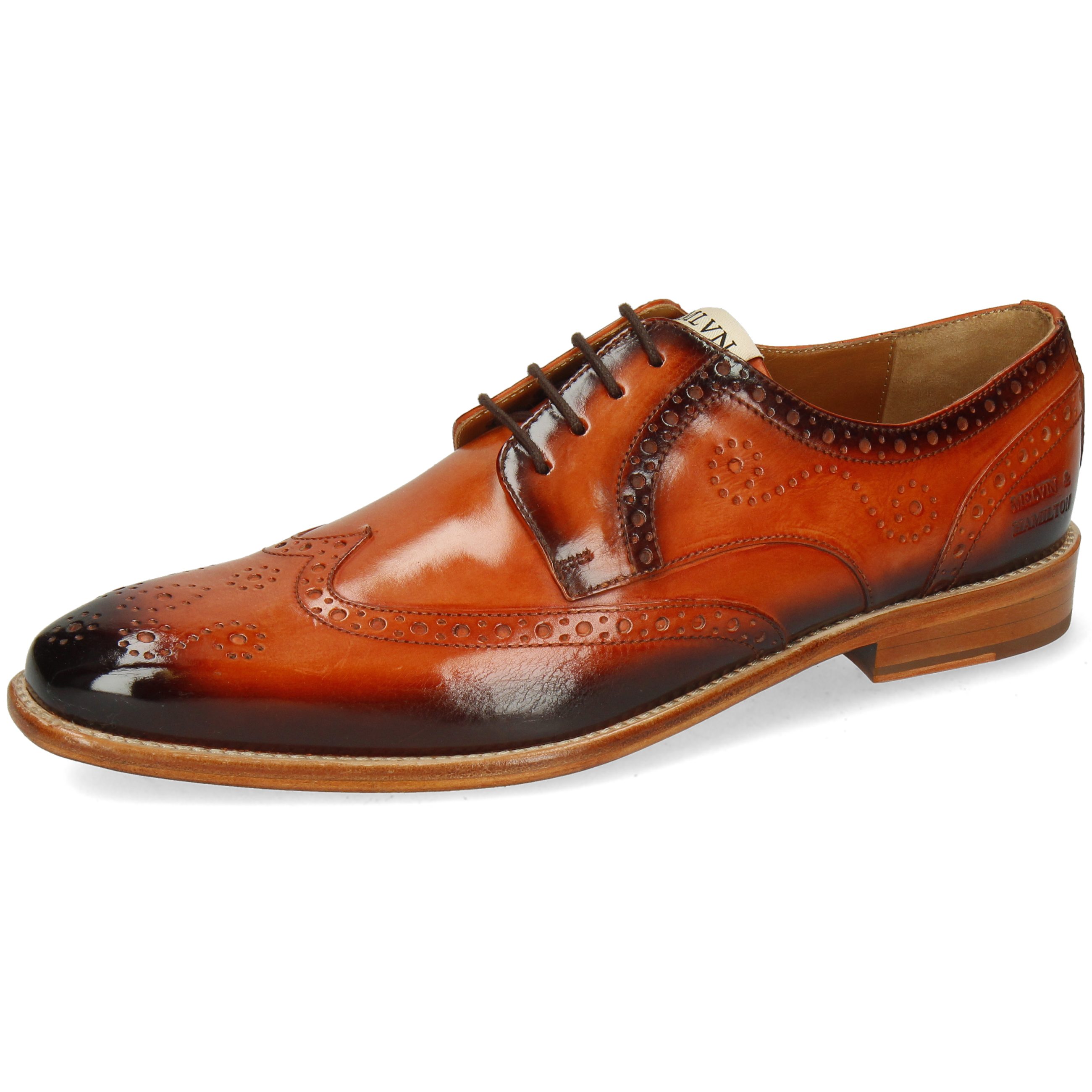 Melvin & Hamilton Lewis 59 Schnürschuh, Material:Kuhleder