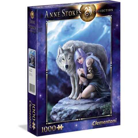 Clementoni® Puzzle Anne Stokes Collection, Beschützer, 1000 Puzzleteile, Made in Europe