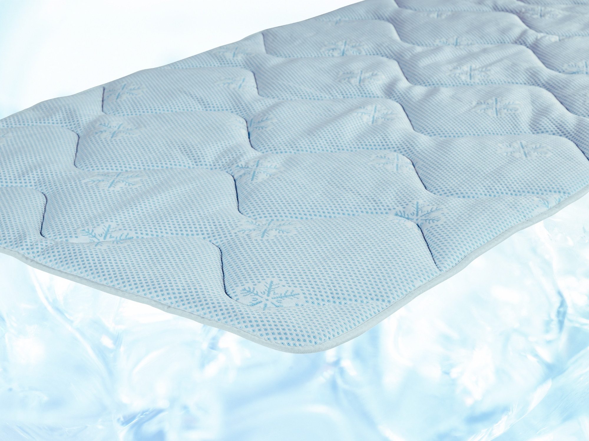 Matratzenauflage kühlender Matratzenschoner, mit Sommer- und Winterseite XDREAM, mit kühlendem Effekt, sorgt für einen hygienischen Schlafkomfort