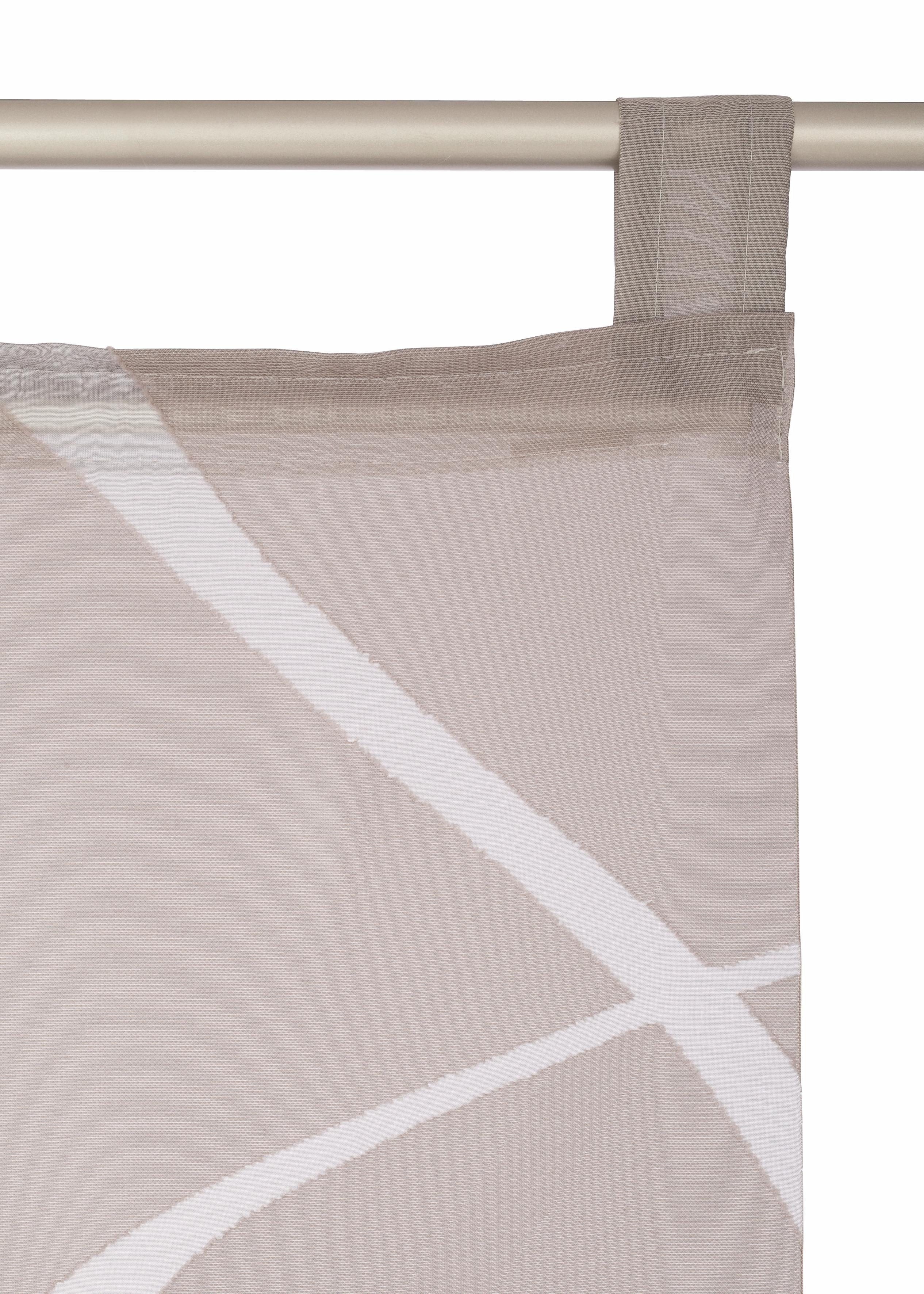 Neutex for you! Schiebegardine Rumbek (1 St), Schlaufen, halbtransparent, Scherli, inkl. Beschwerungsstange – Bild 2 von 5