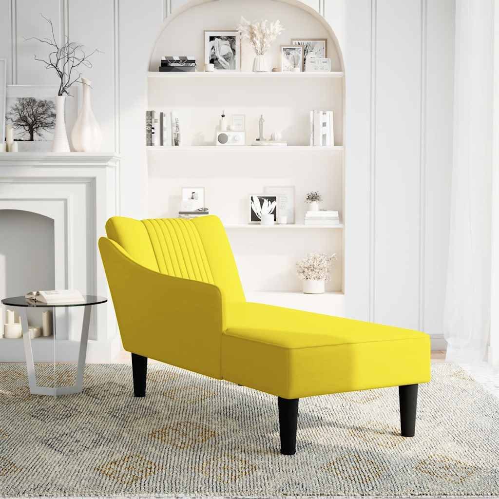 vidaXL Chaiselongue Chaiselongue mit Rechter Armlehne günstig online kaufen