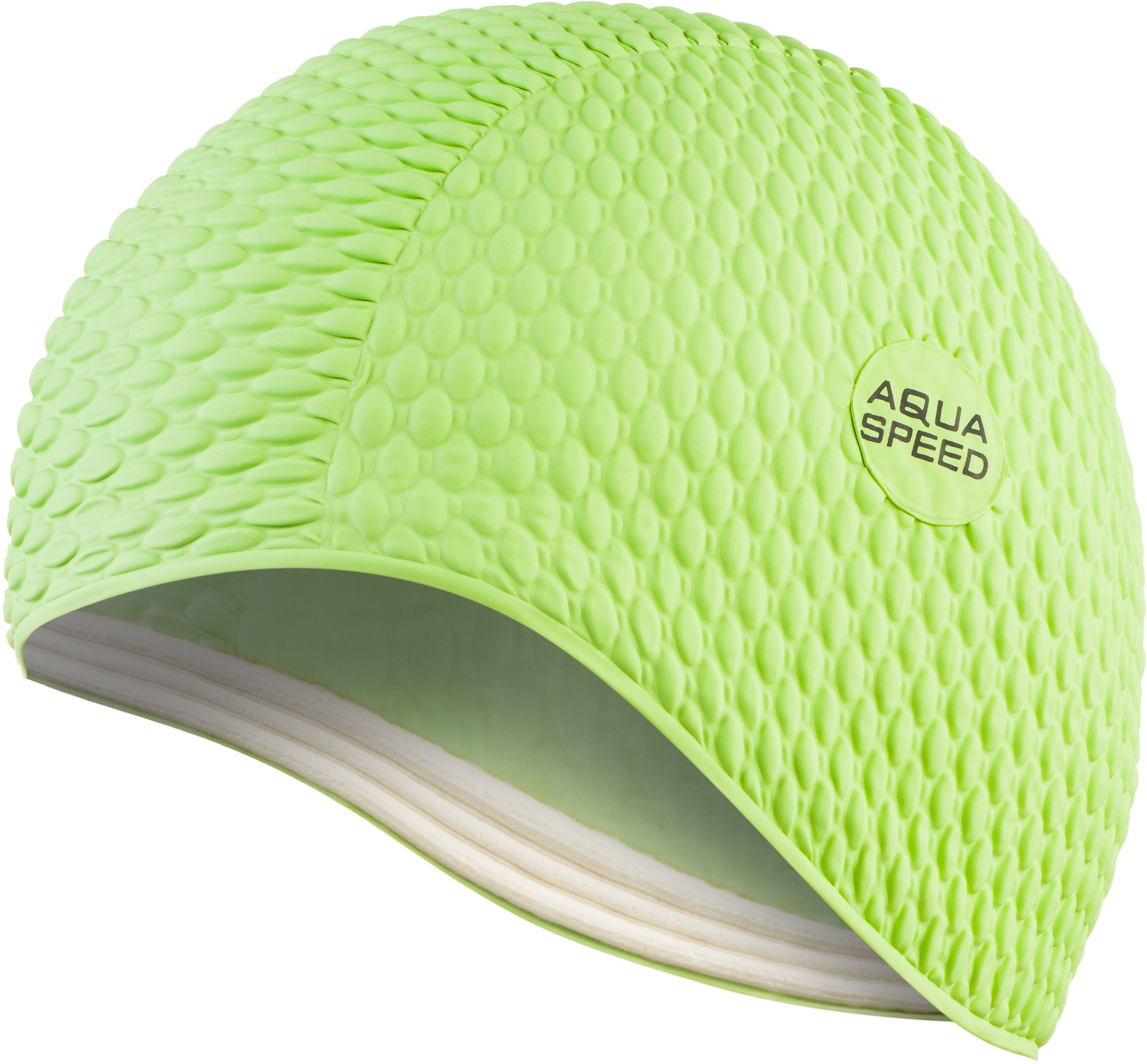Aqua Speed Badekappe Bombasic / Bombastic TIC TAC (Schwimmkappe für Aqua Fitness), Elastische Aqua Fitness Schwimmhaube