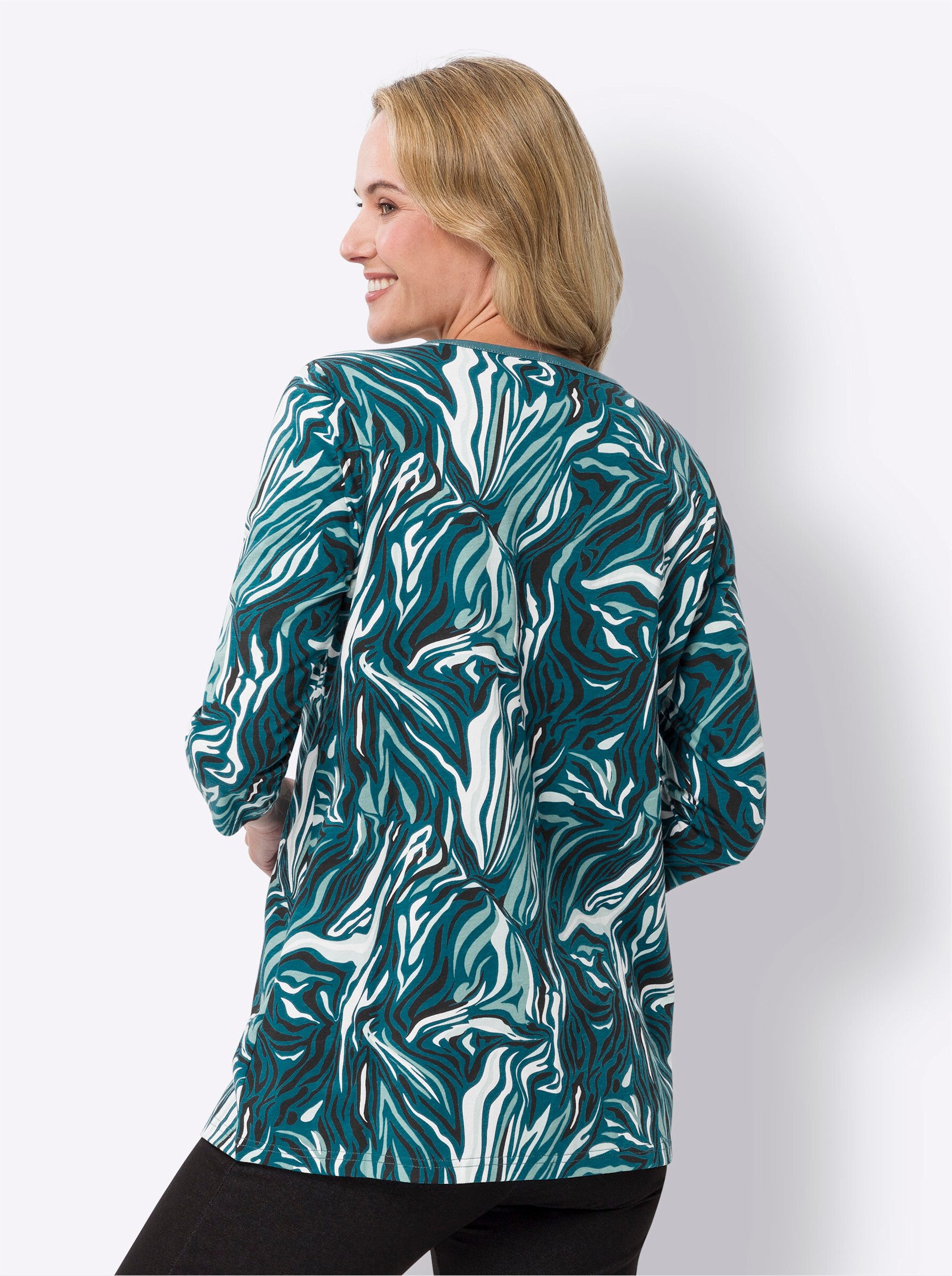 Sieh an! T-Shirt Longshirt 3/4-Arm günstig online kaufen