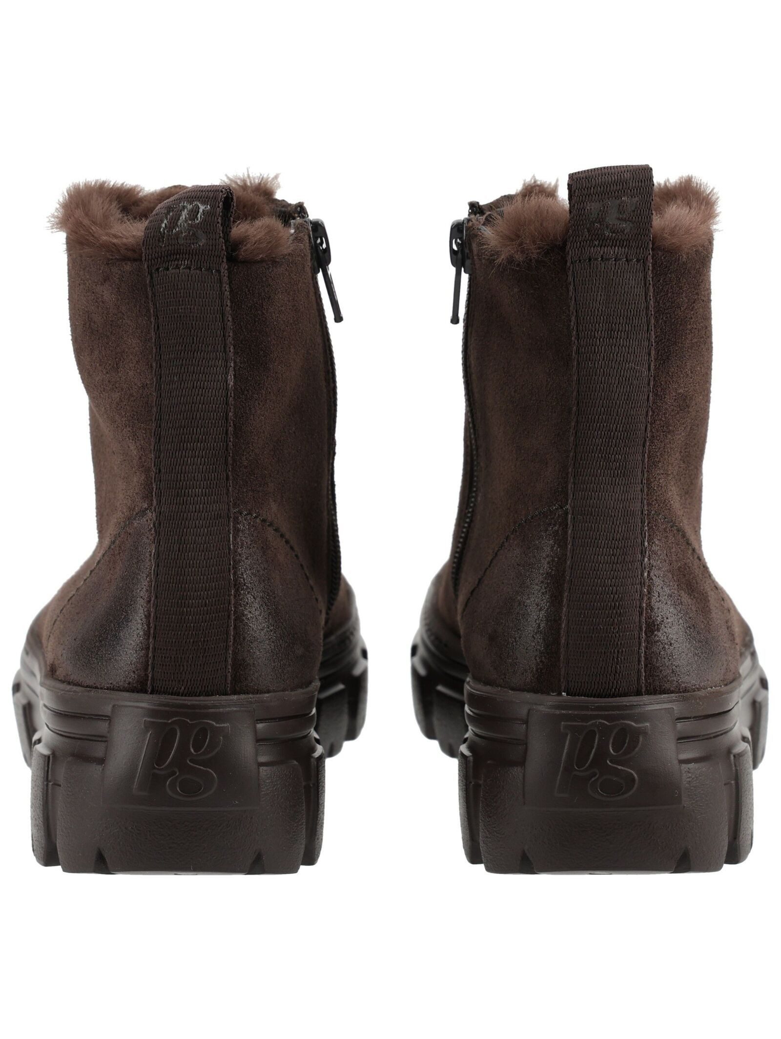 Paul Green Paul Green Stiefelette Veloursleder Schnürstiefelette – Bild 5 von 5