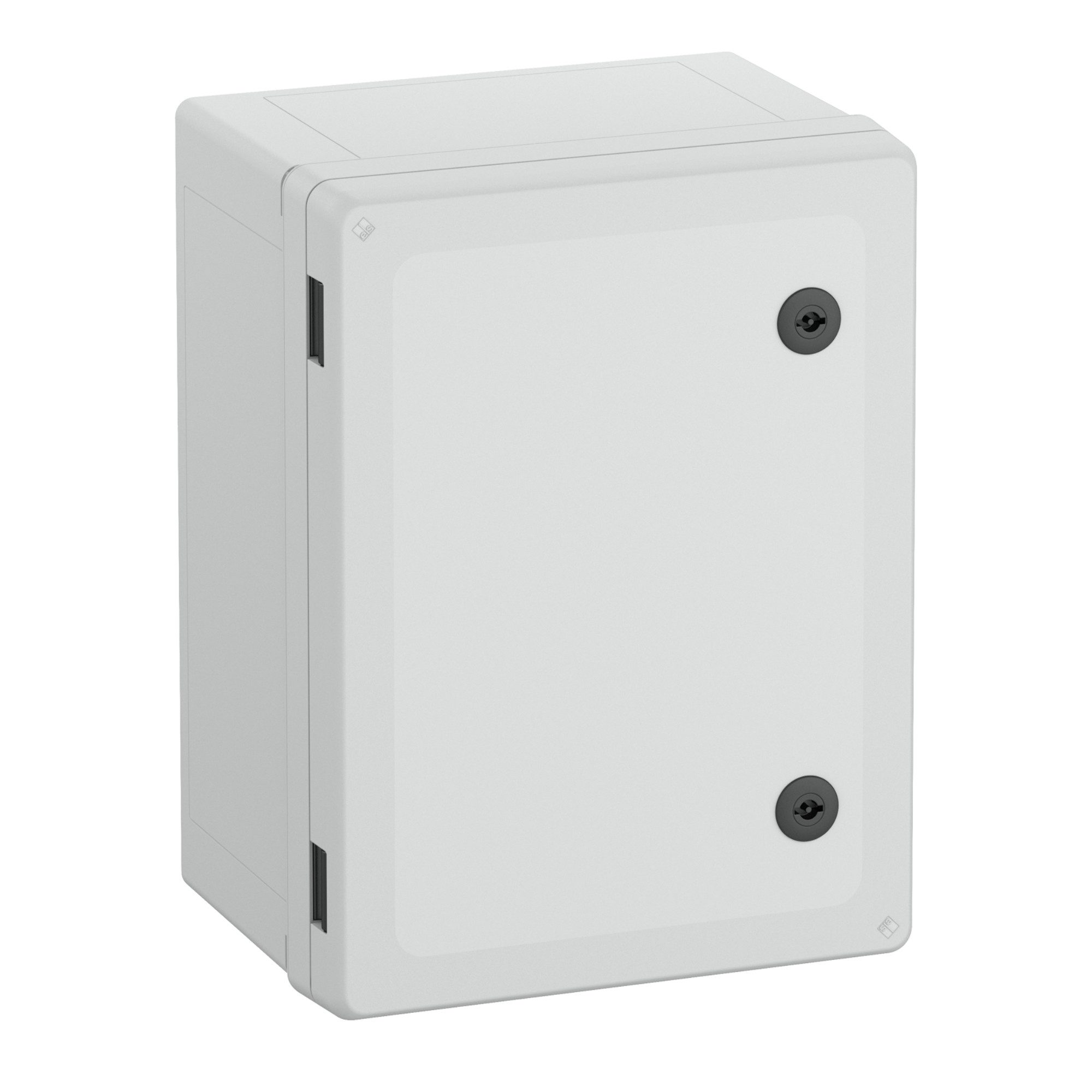 SPELSBERG Verteilerbox GEOS-S - Schaltschrank, Outdoorgehäuse, Industriegehäuse, robust, IP66/IP67/IP69, graue Tür, 300 x 400 x 226 mm